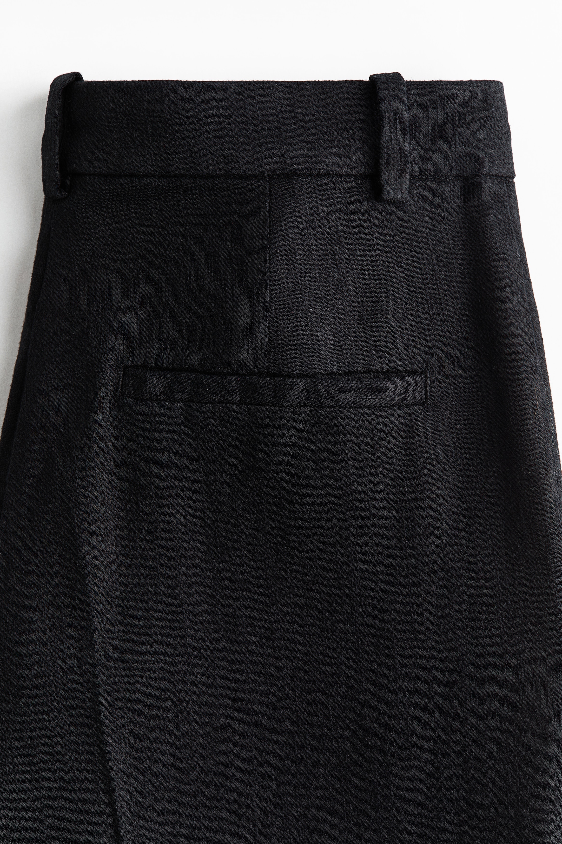 long dress with two high slits SIMKHAI Women's Kyra Pant in Midnight, Size 12