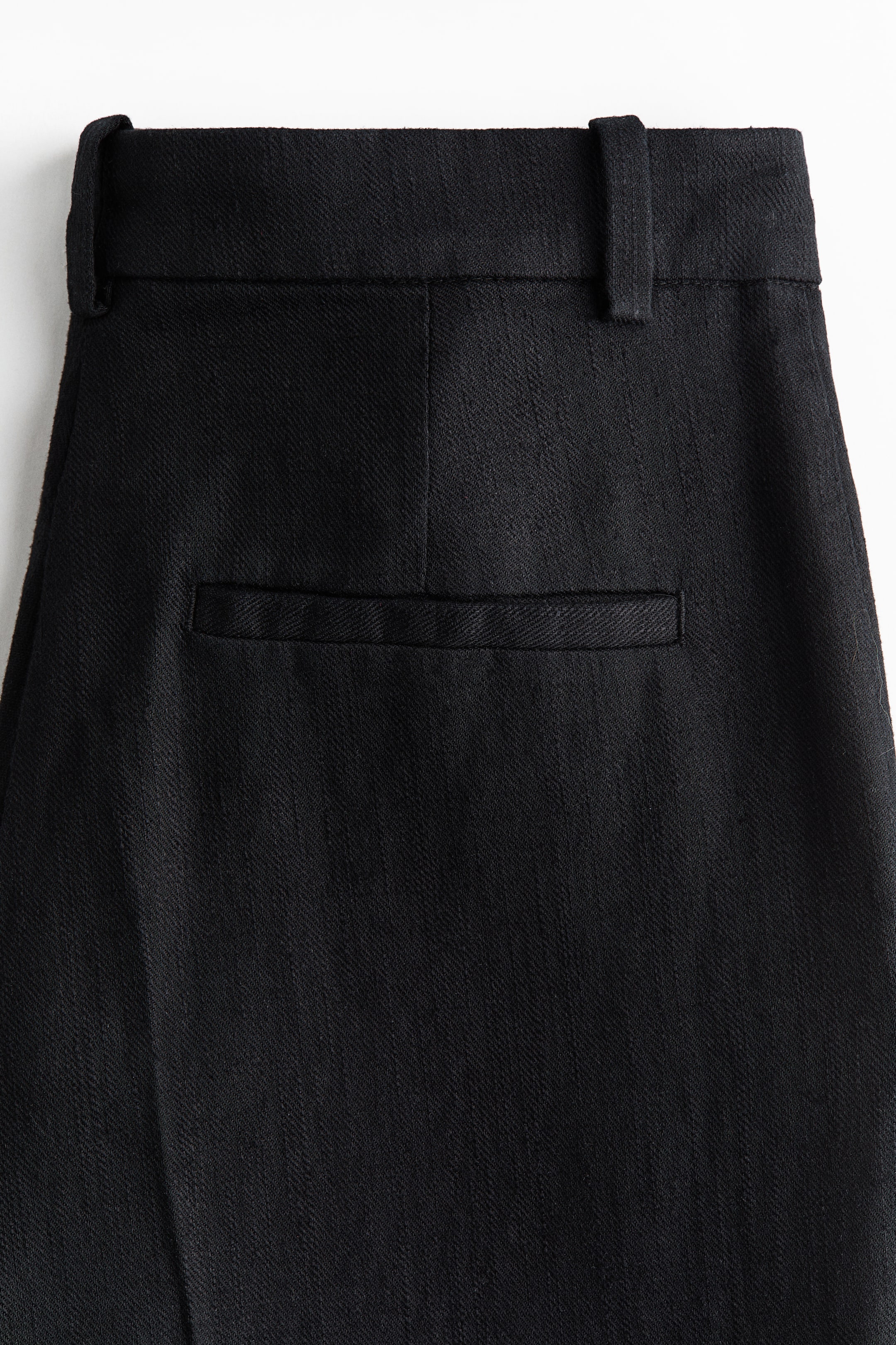 Pantalon sur mesure en lin mélangé