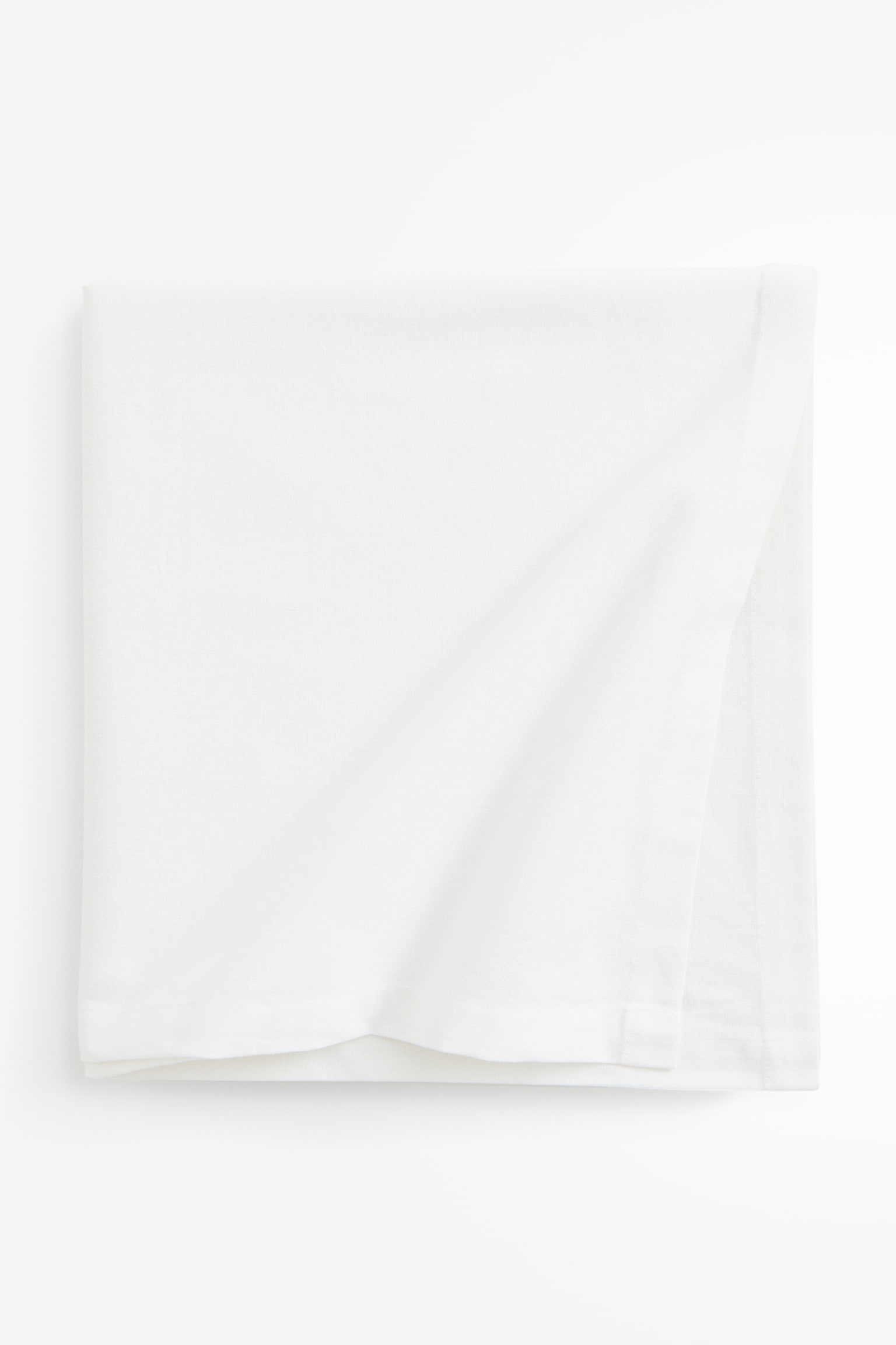 Cotton tablecloth - White