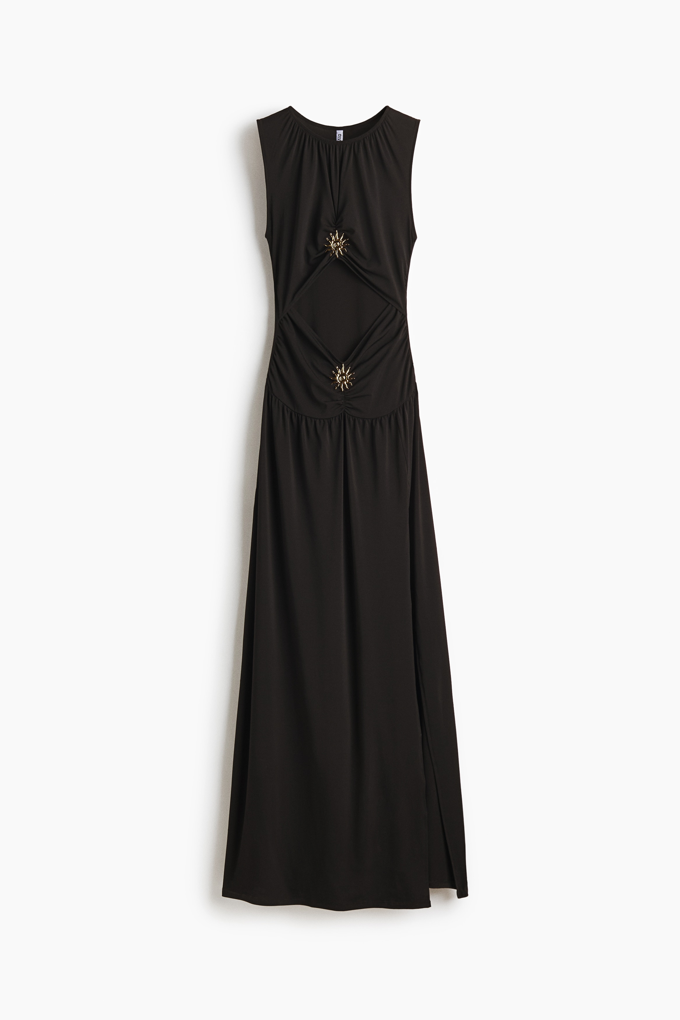 Cut-out maxi dress - Black