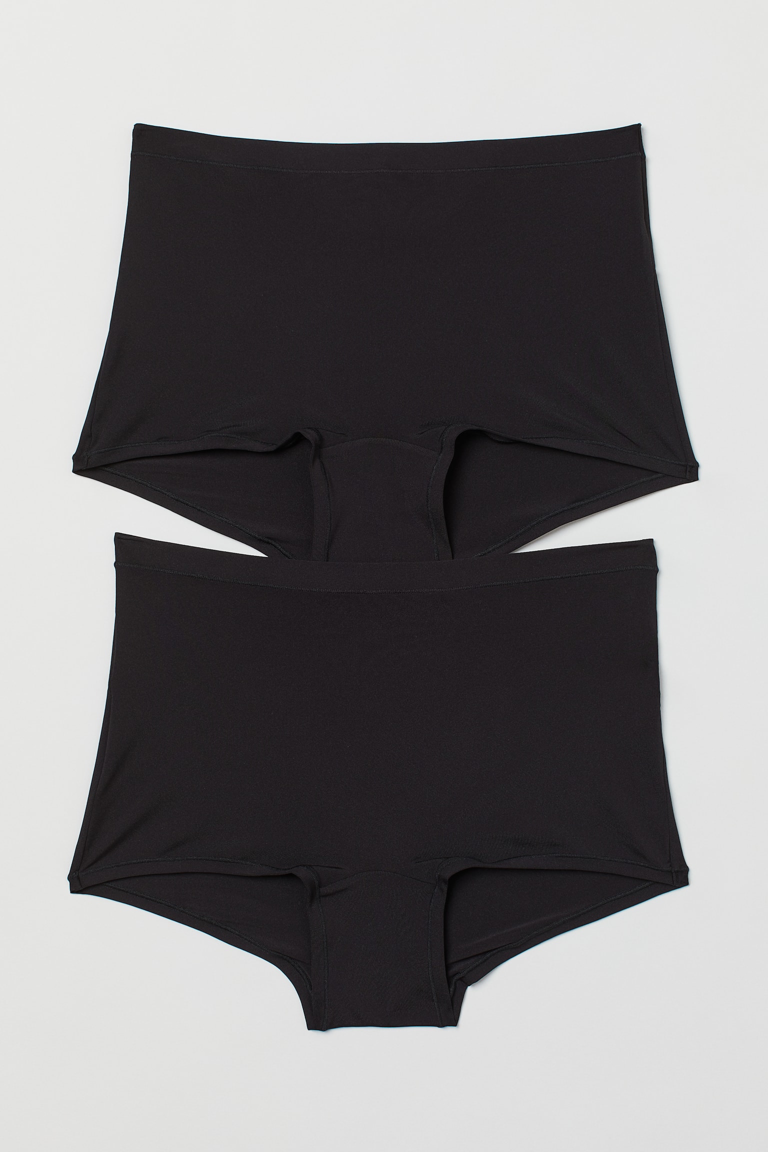 Shortie 2件入內褲 - 黑色