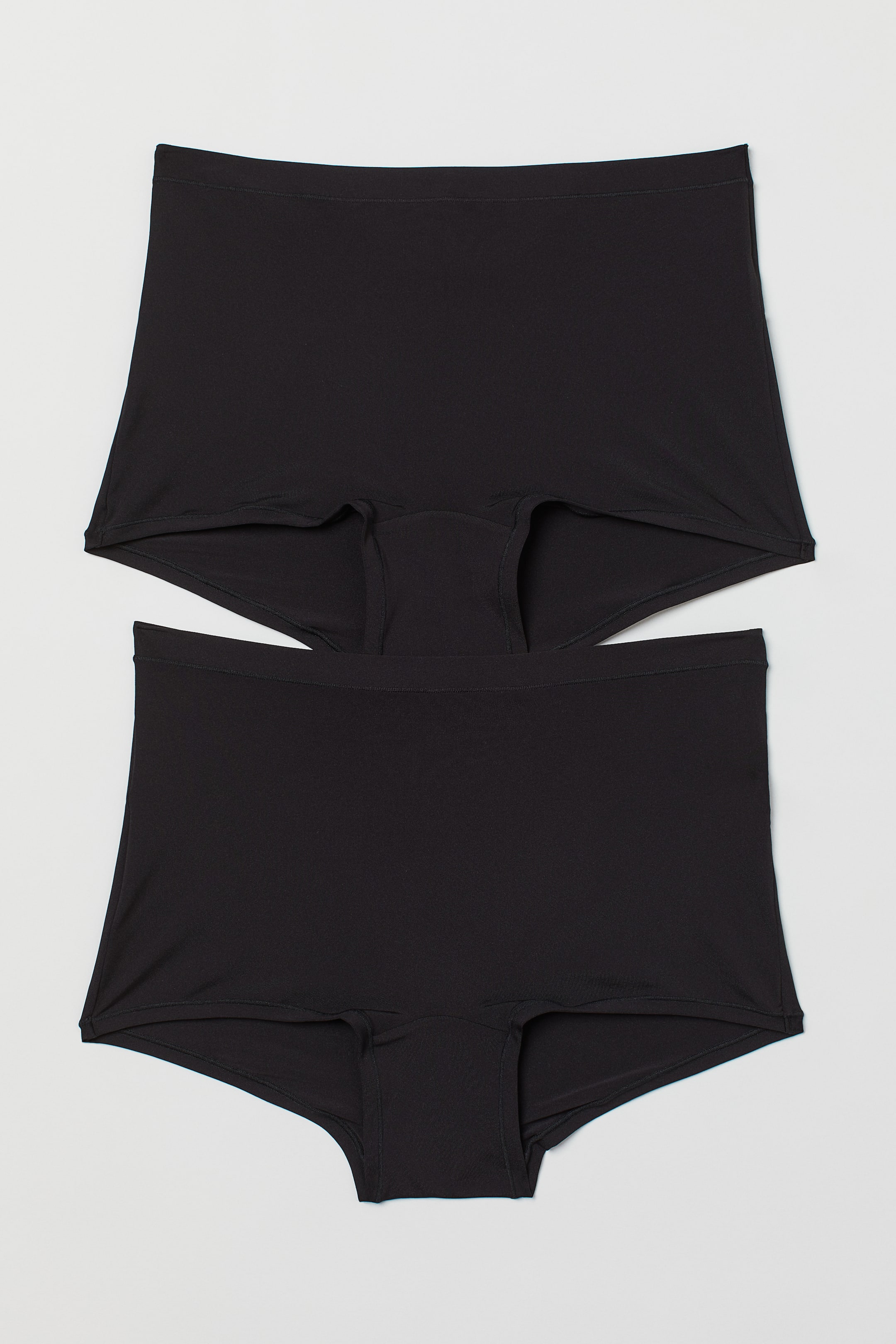 查看大圖: Shortie 2件入內褲 - 黑色 - Ladies | H&M 1