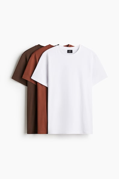 3-pack Regular Fit T-shirts