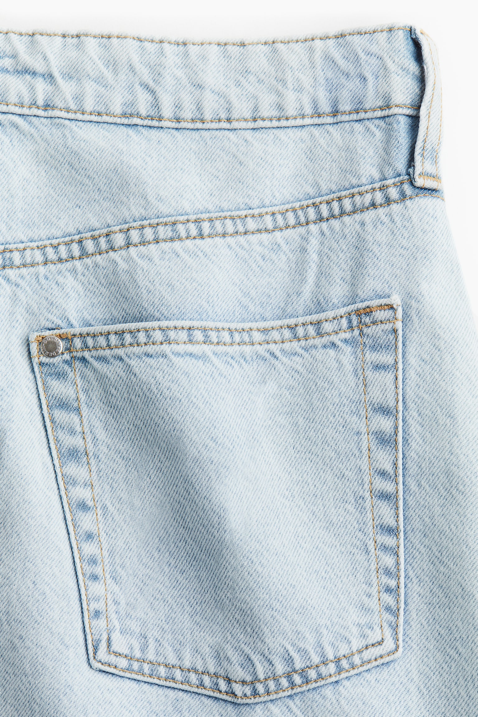 Feather Soft Denim skirt - Pale denim blue/Light denim blue - 7