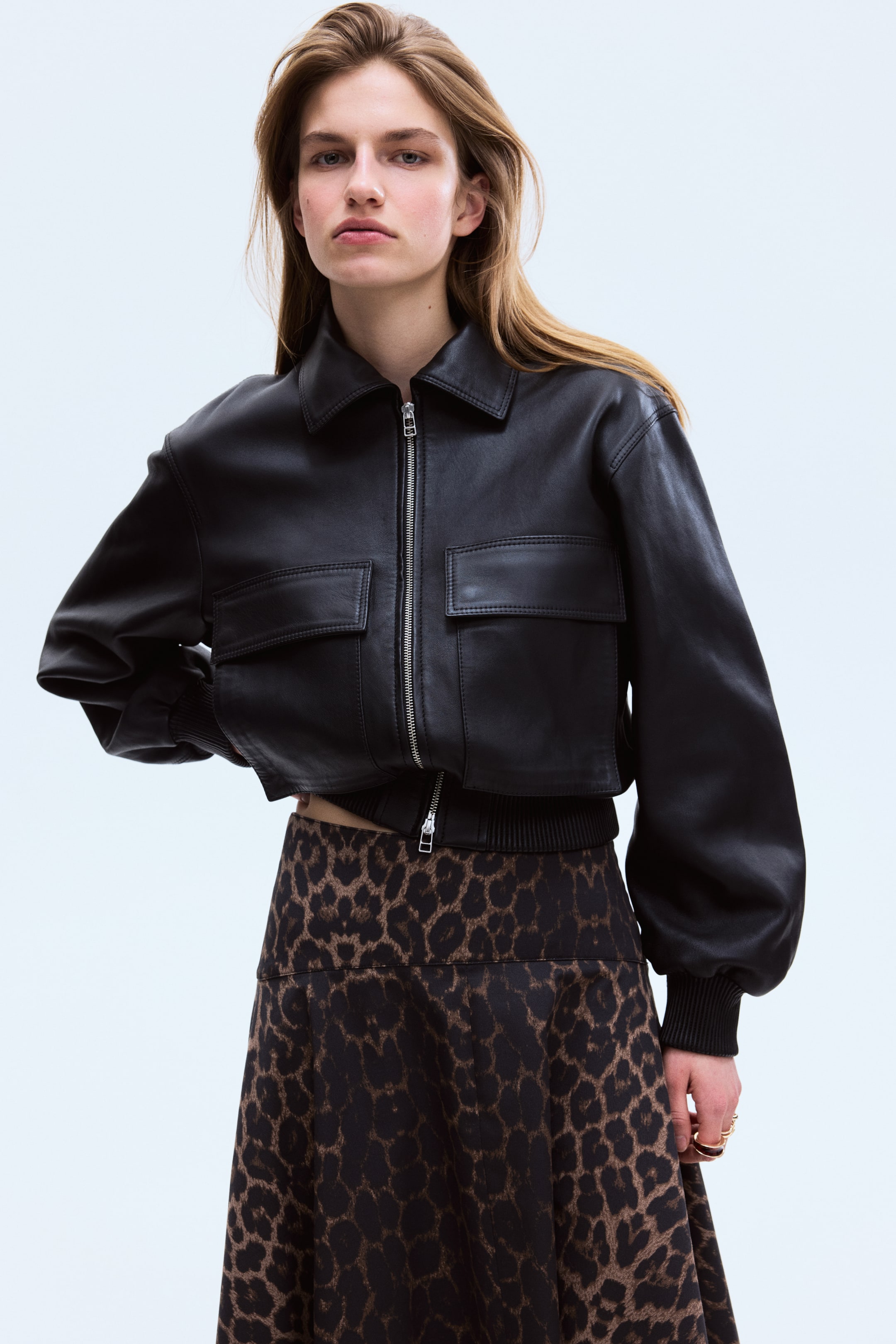Женские юбки H&M Flared Twill Skirt — фото 5