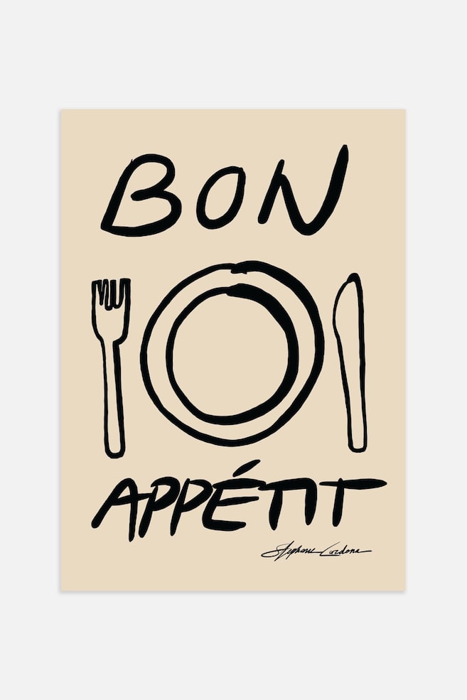 Stephie Cardona Poster - Bon Appetit/Yes Chef/Olives - 1