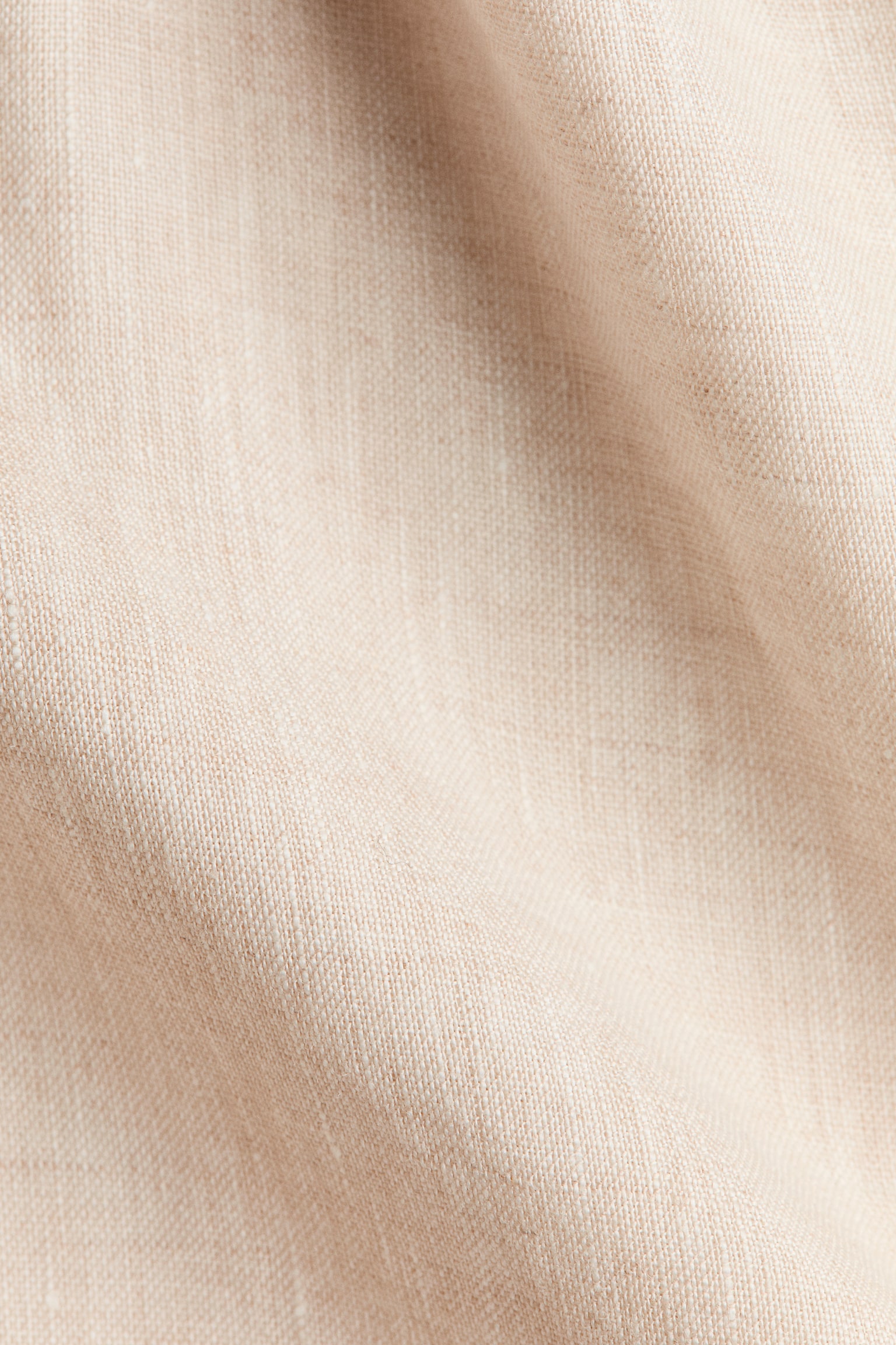Linen beach shorts - Light beige - 6