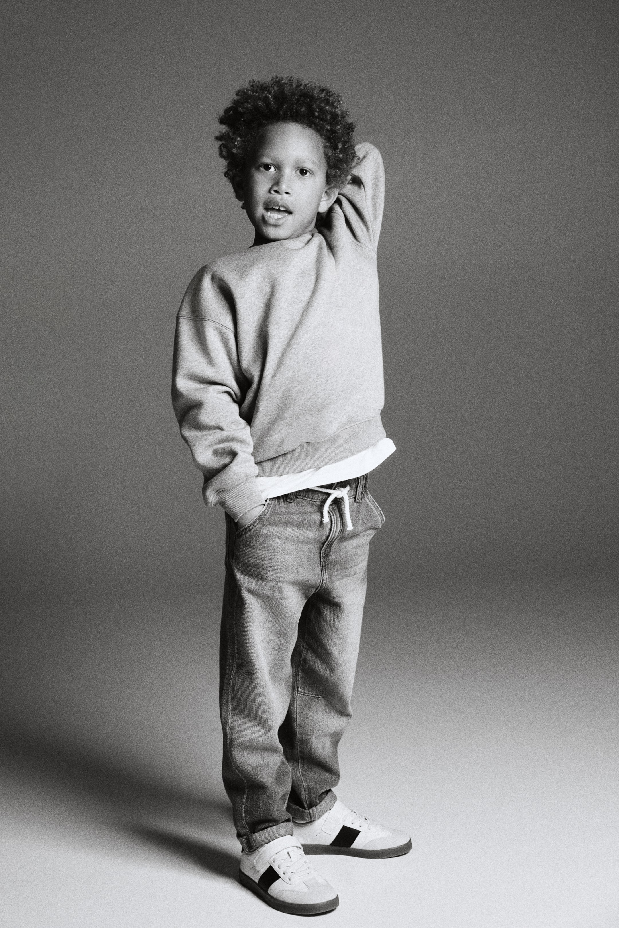 Pantalon de jogging en denim coton