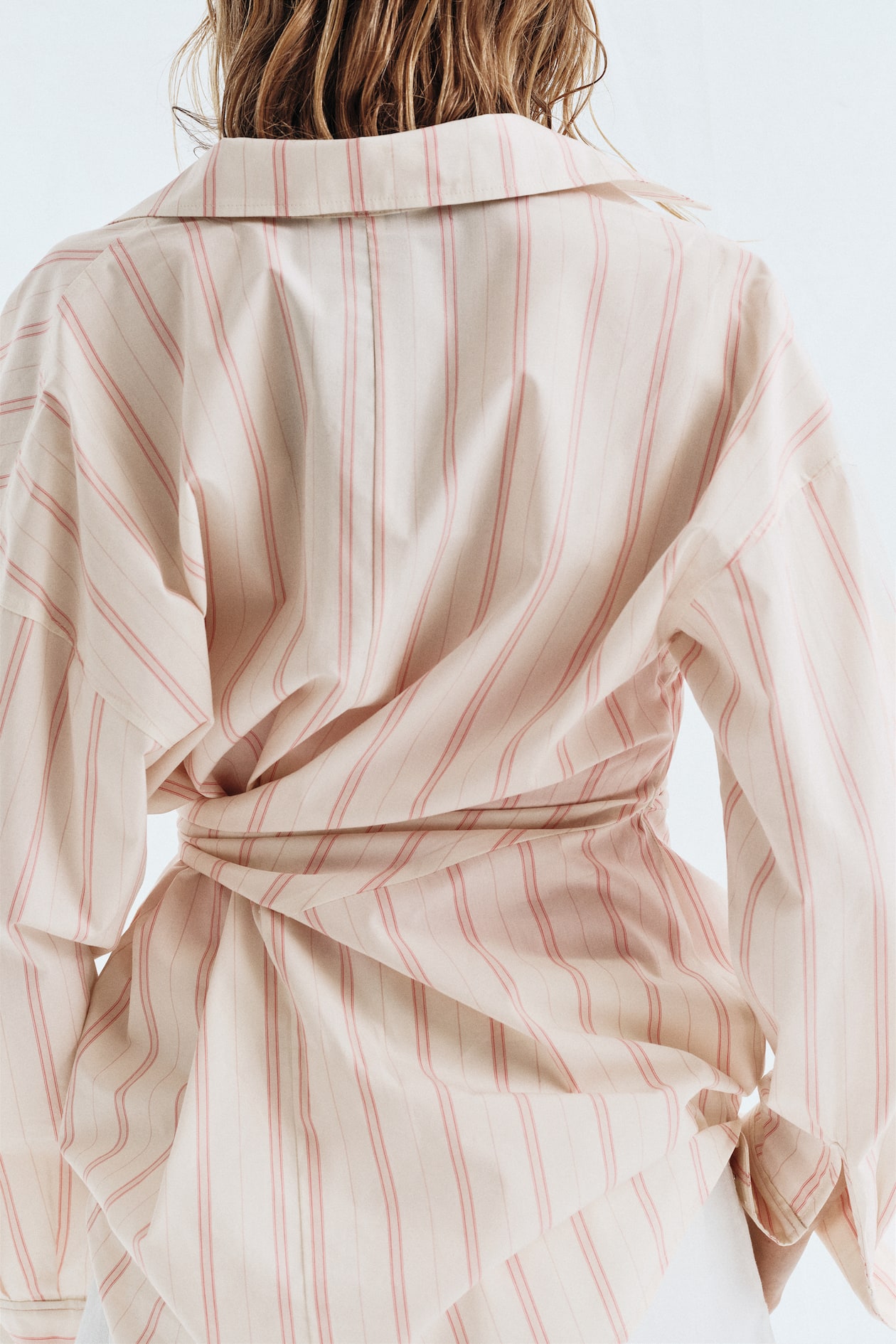 Tie-Detail Cotton Shirt - image 4