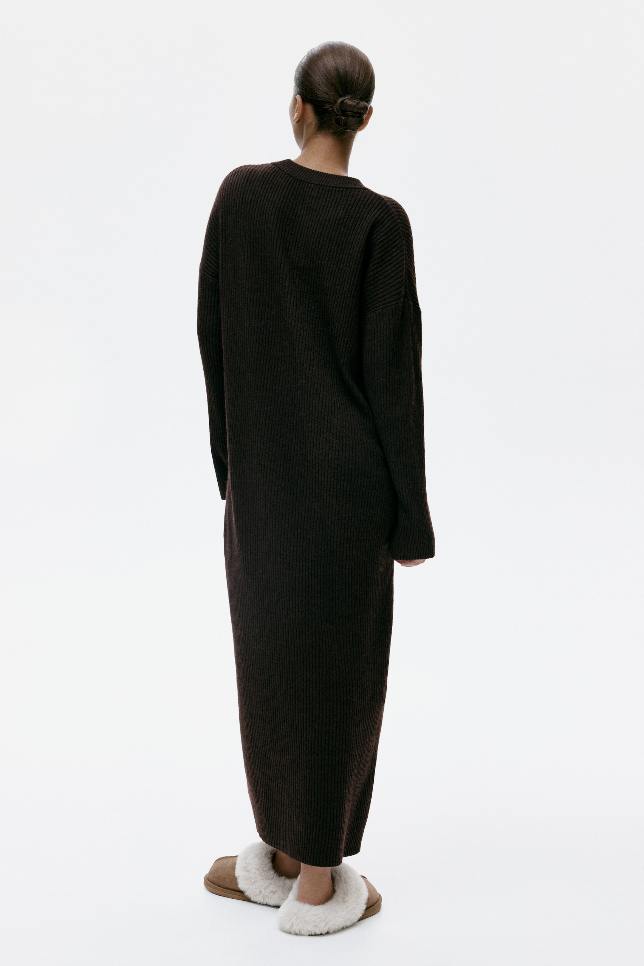 Rib-Knit Dress
