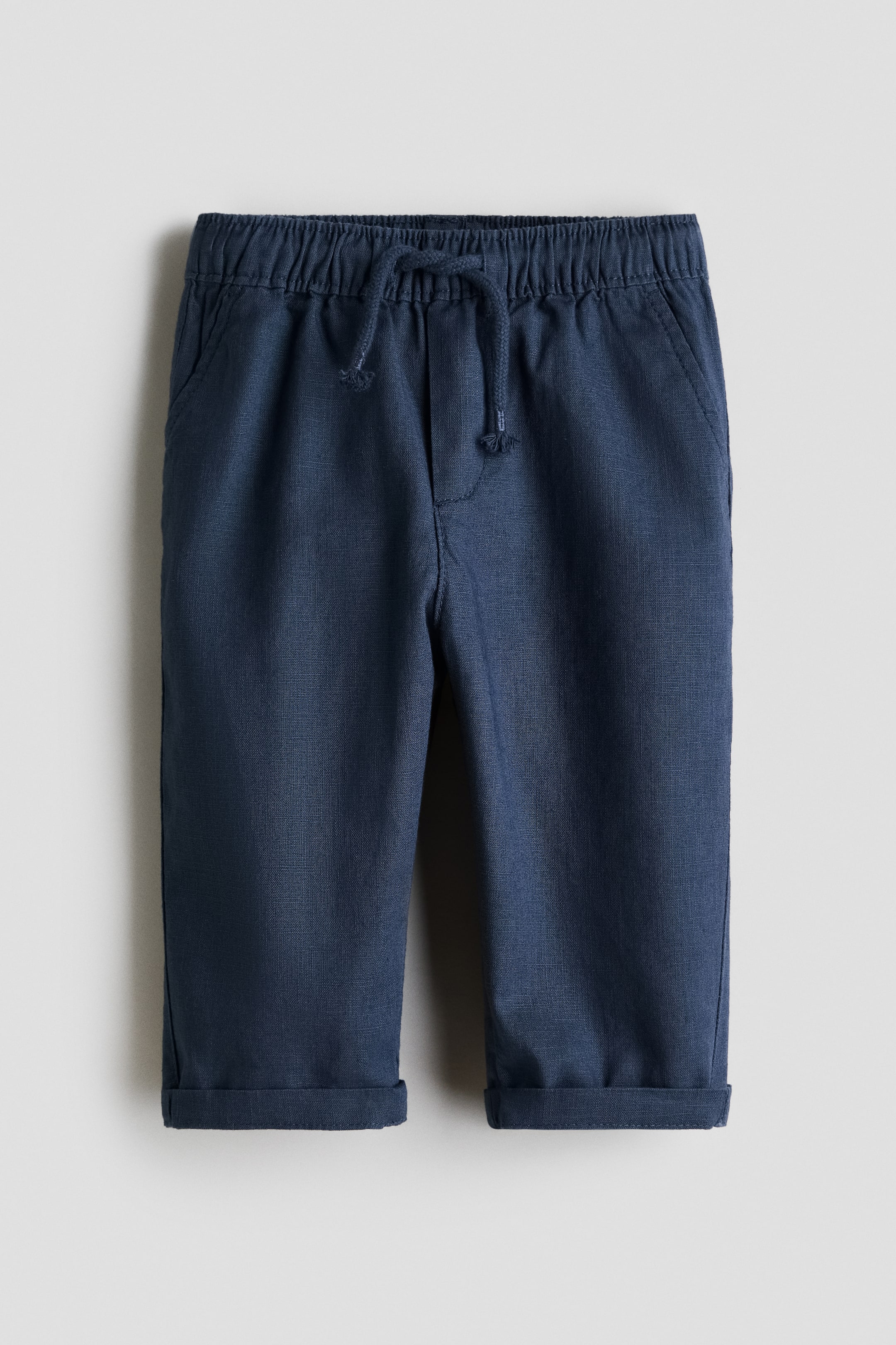 Pantalon en lin mélangé