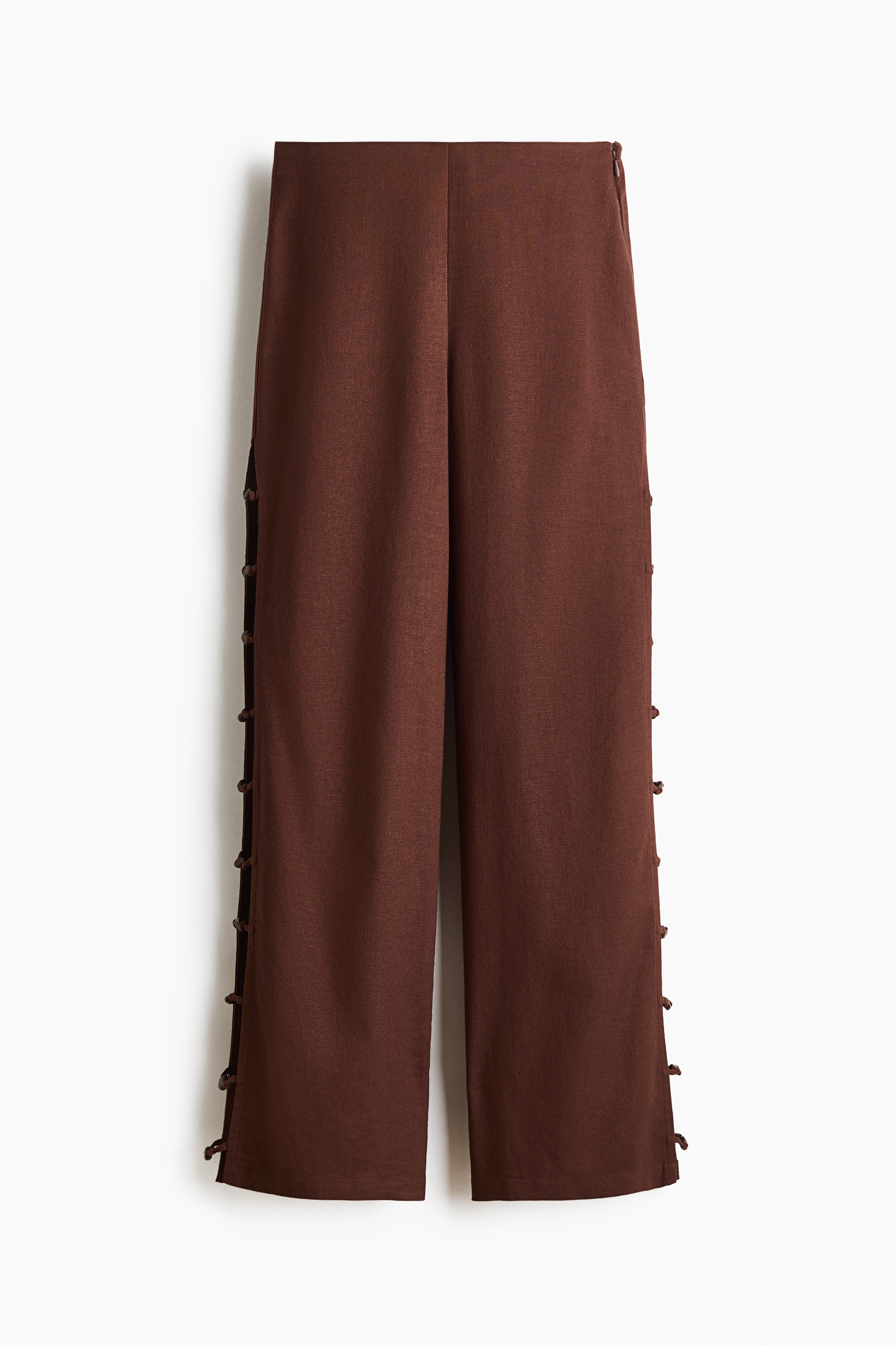 Bead-Detail Linen-Blend Pants from H&M - $39.99