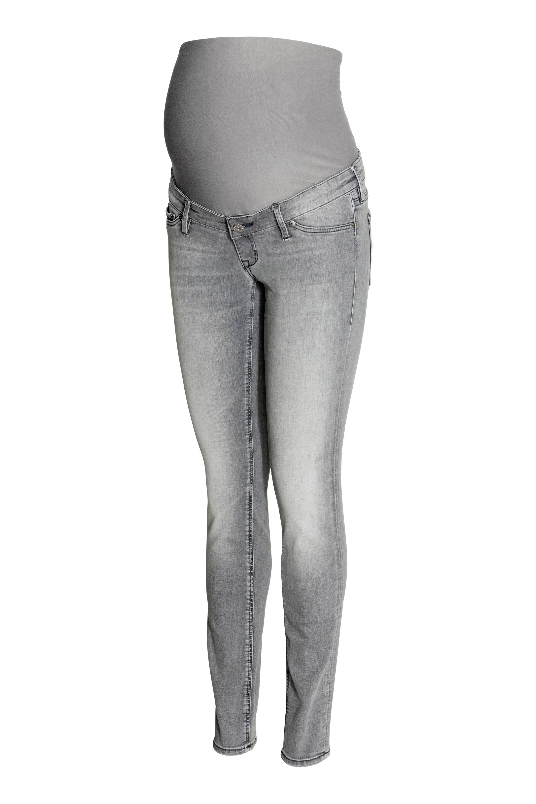 Agrandir l'image: MAMA Skinny Jeans - Gris - FEMME | H&M FR 1