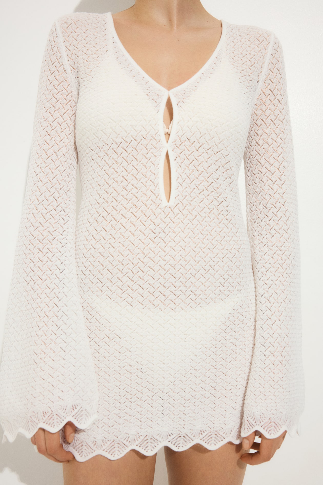 Pointelle-Knit Beach Dress - image 3