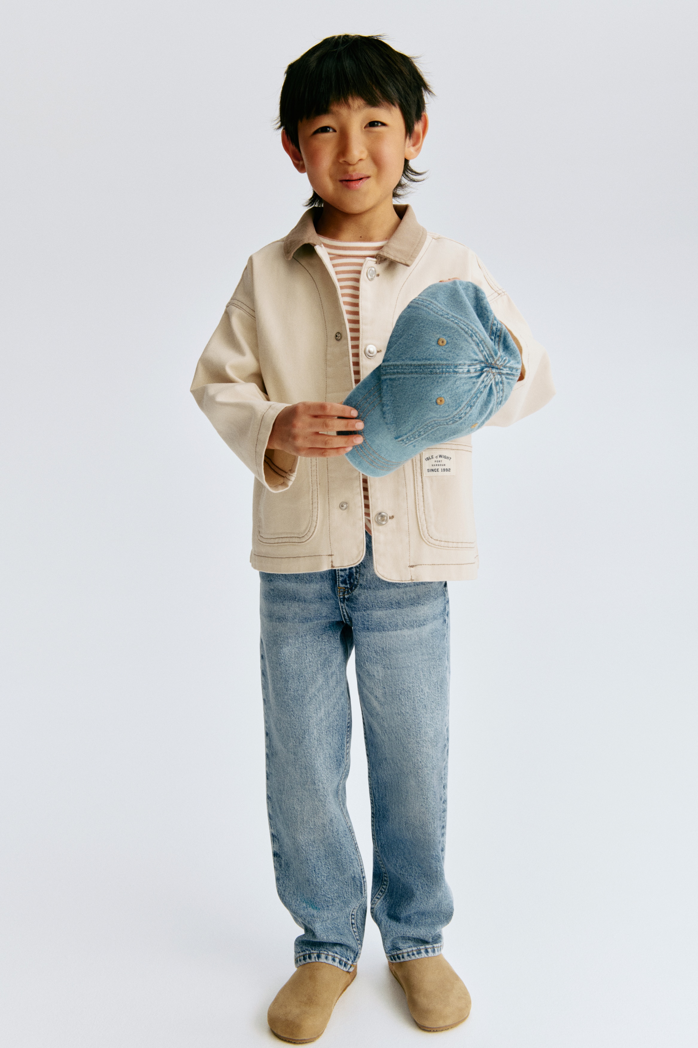 Relaxed fit Jeans - Lys denimblå/Mørk denimblå/Lys denimblå/Denimblå/Denimblå/Denimblå