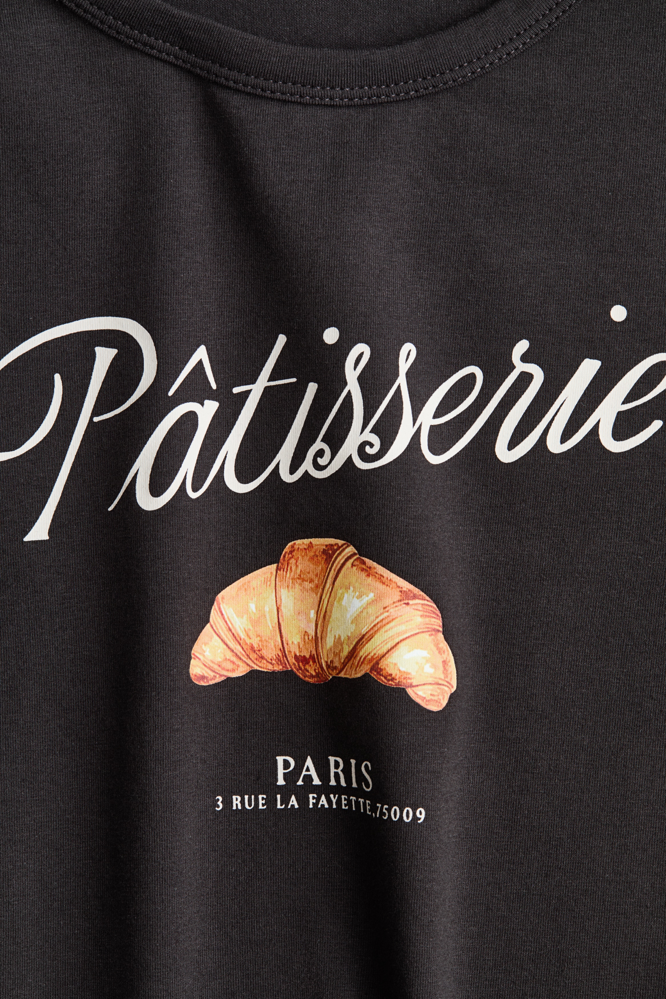 Fitted cotton T-shirt