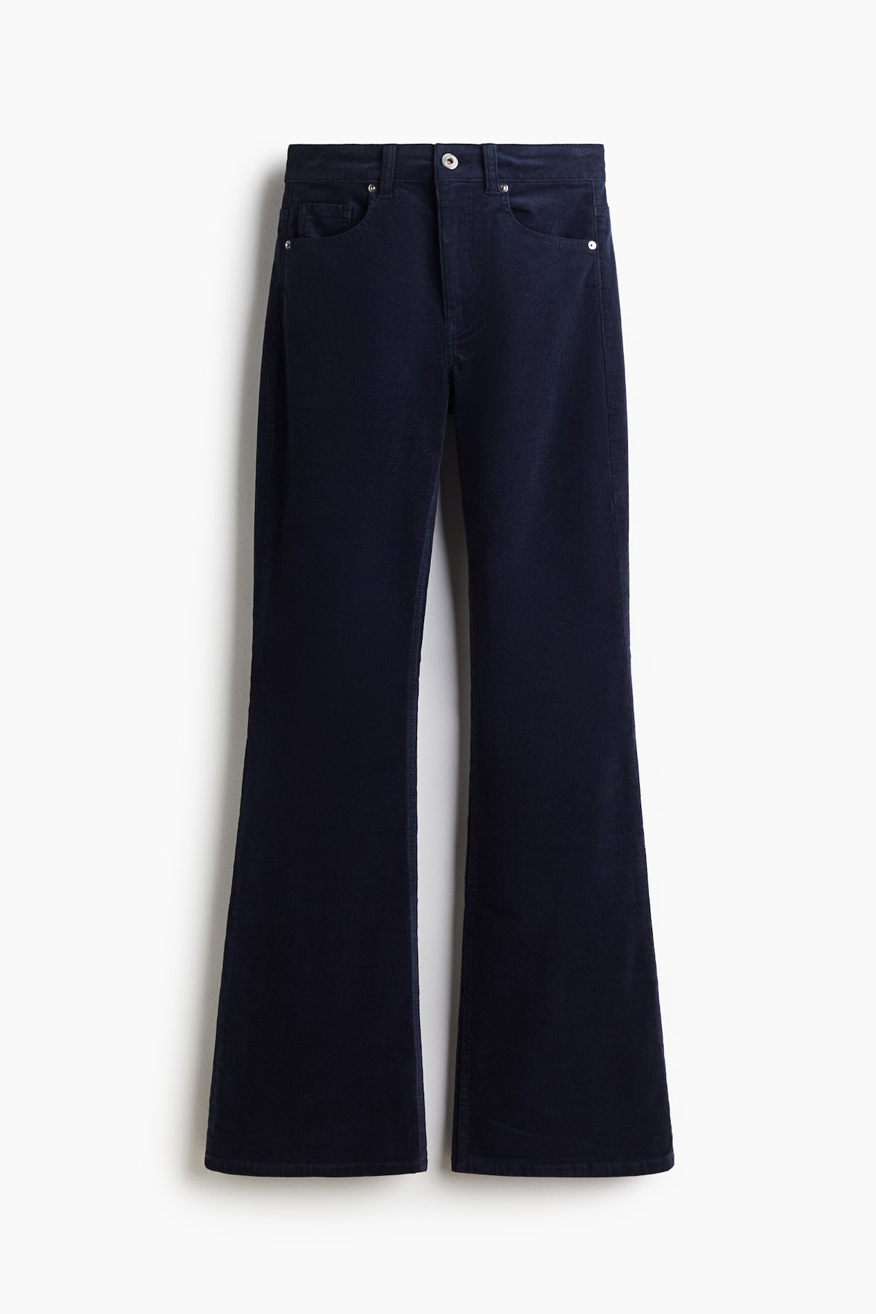Pantalon Évasé Côtelé