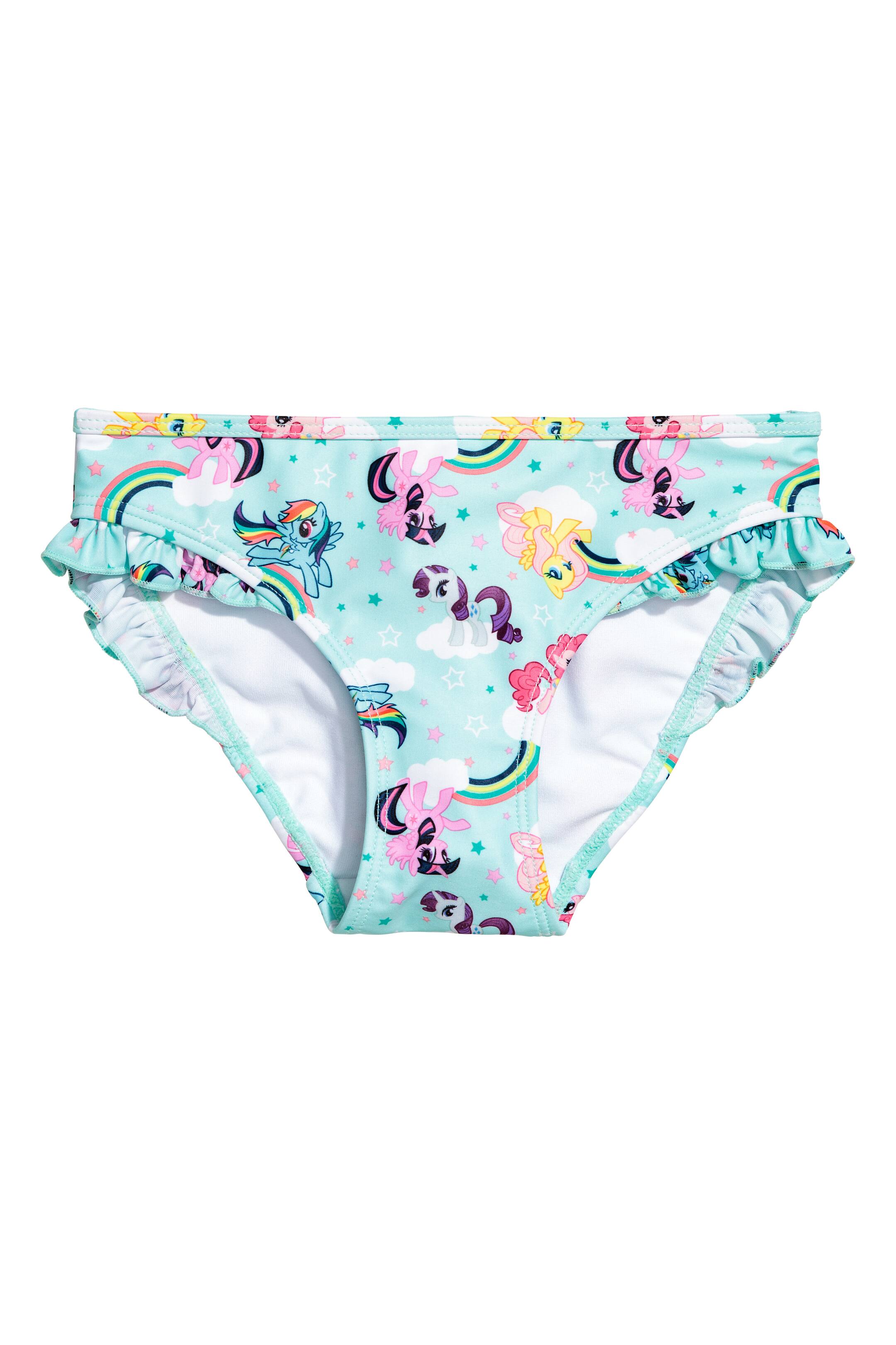 View larger image: Patterned bikini - Turquoise/My Little Pony - Kids | H&M GB 1