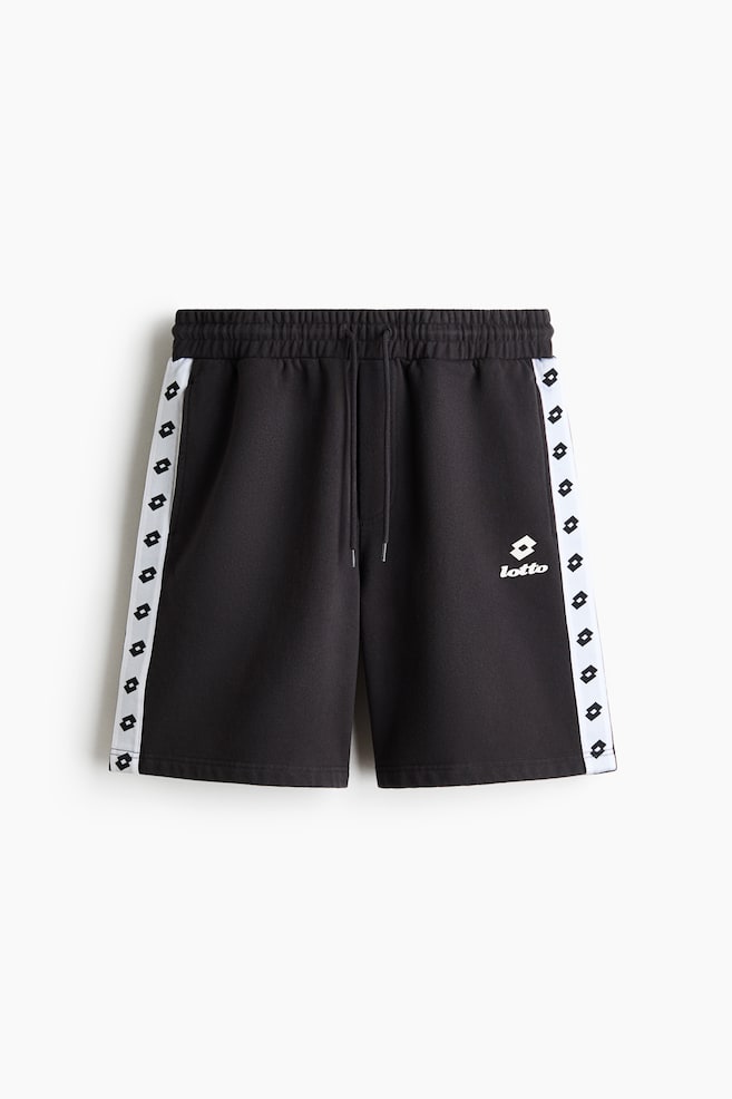 Shorts Regular Fit en french terry - Negro/Lotto/Blanco/Lotto/Azul claro/Lotto - 1