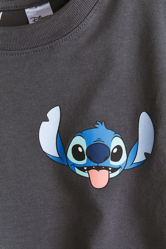 Oversized Printed T-Shirt - Dark gray/Lilo & Stitch/Red/Cars/White/Mickey Mouse/Bright blue/Hot Wheels/Green/Minecraft/Green/Among Us/White/Stumble Guys/Gray melange/Minecraft/Blue/Sesame Street/White/Pokémon - 6