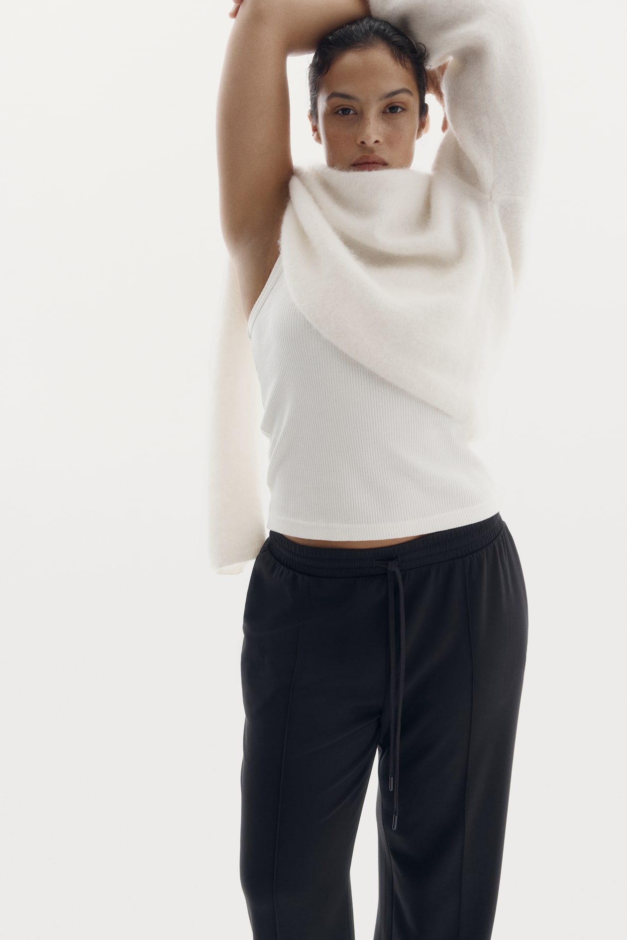 Wide Crease-Front Joggers - image 4