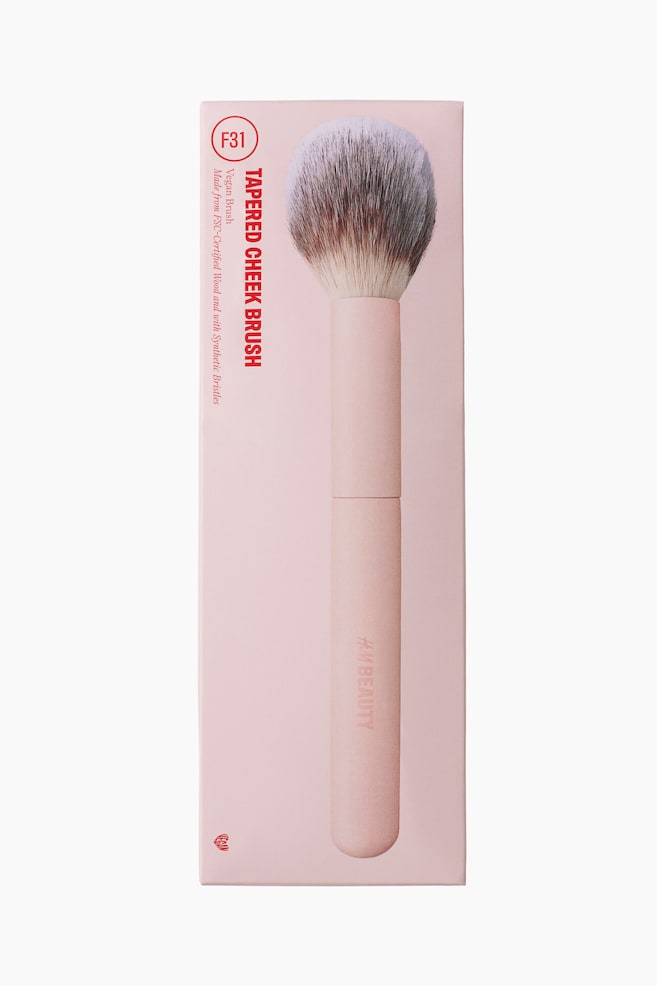 Tapered cheek brush - Dusty pink - 2