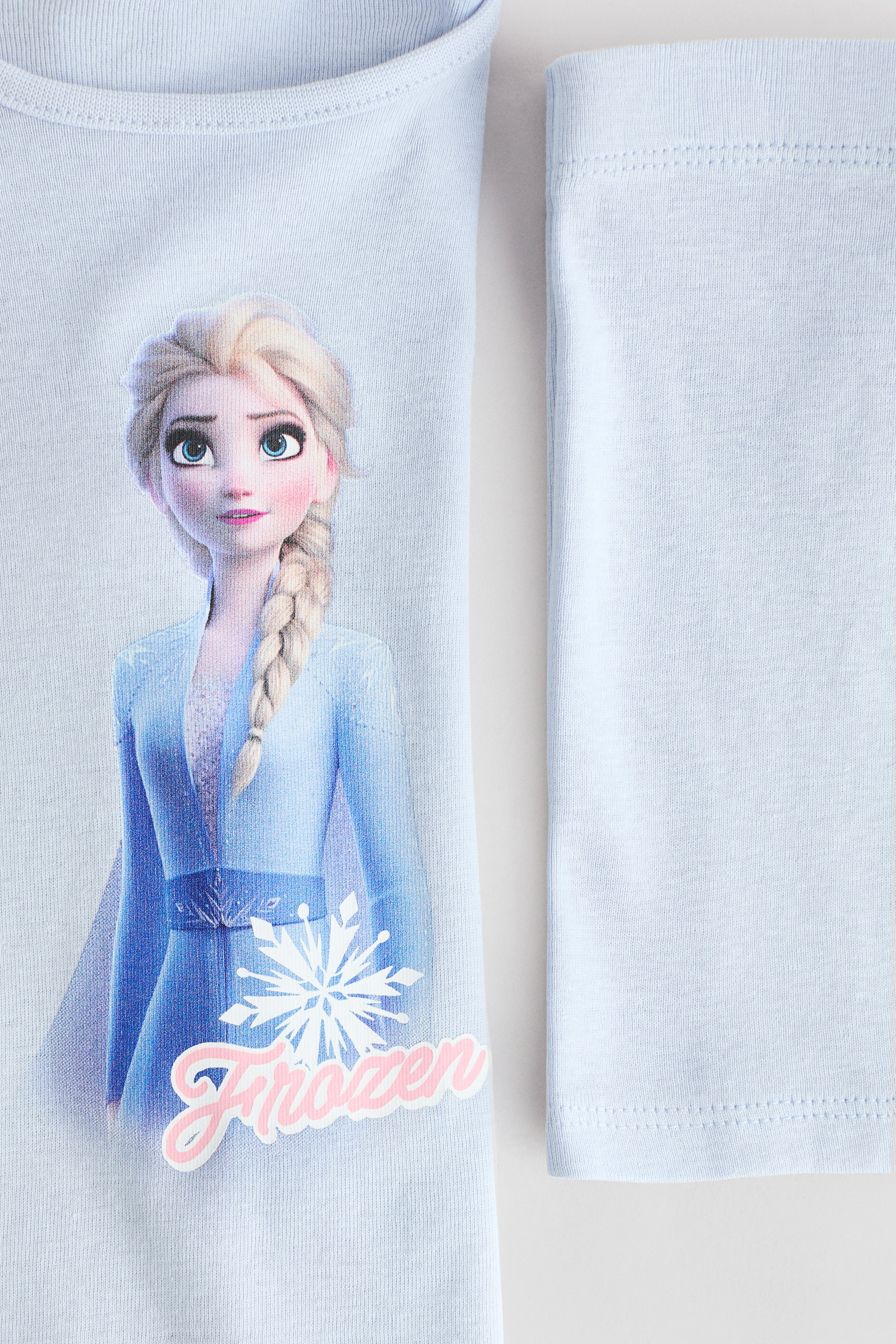 Snug Fit Printed Jersey Pajamas