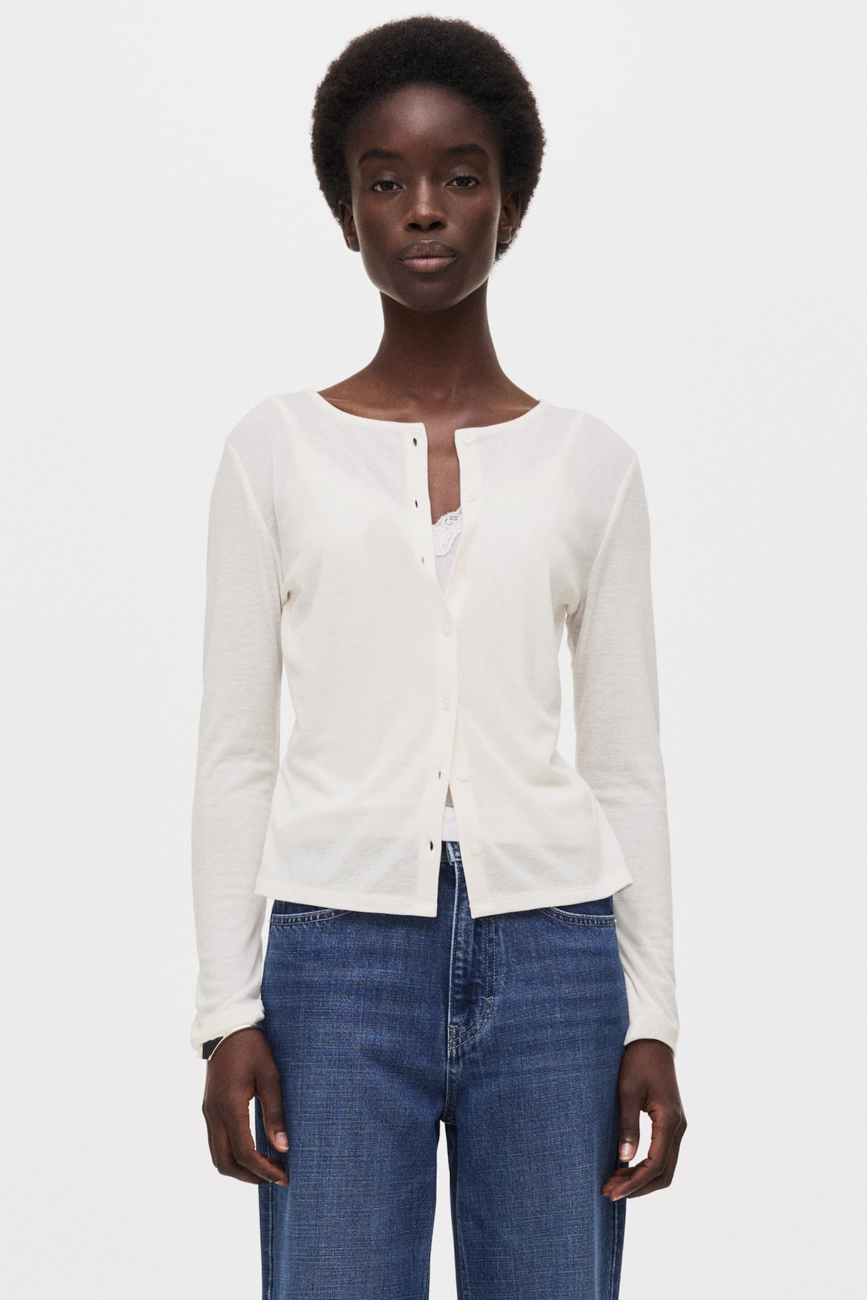 Layered Cardigan - image 2