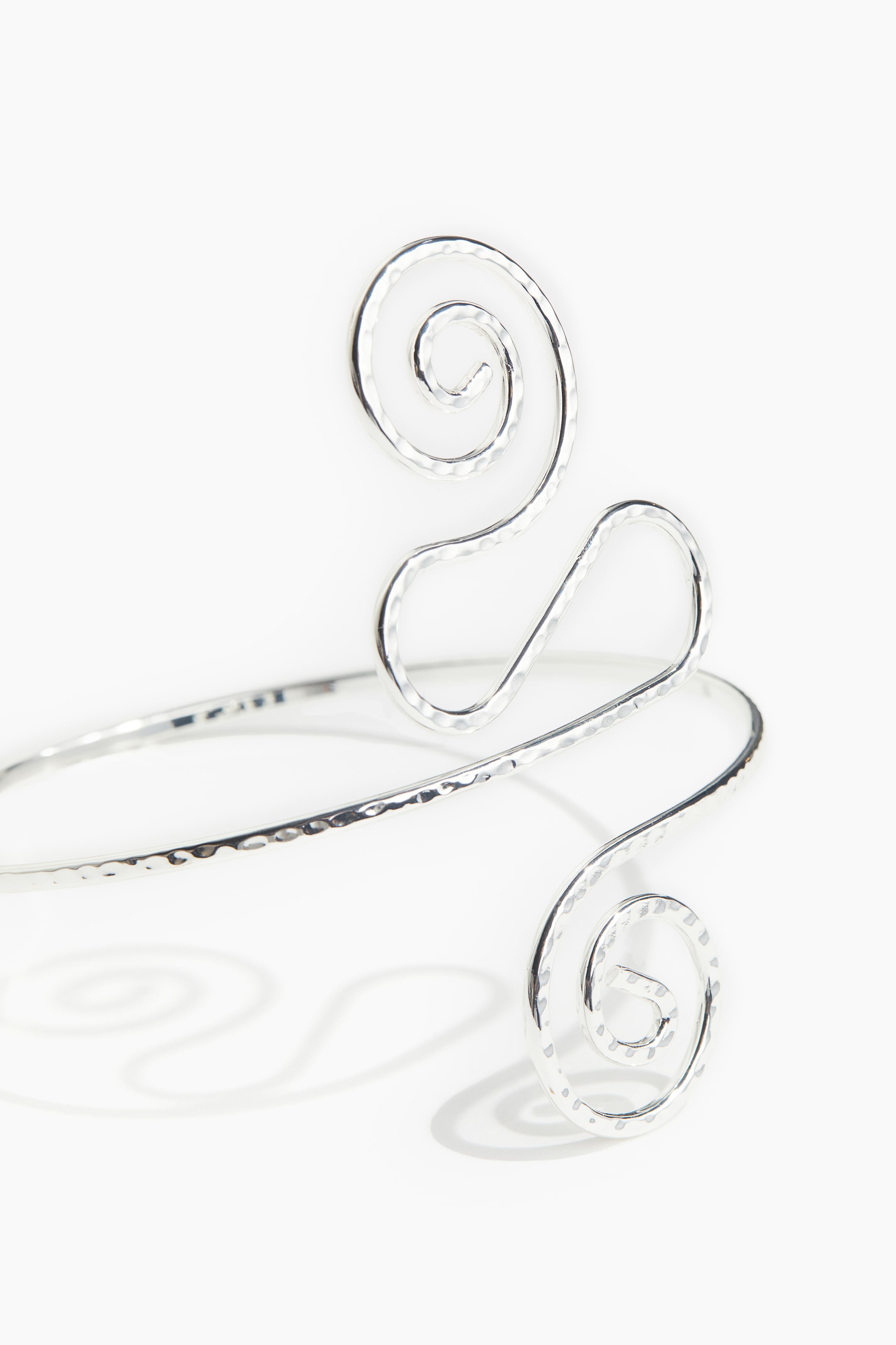 Swirling Arm Cuff Bracelet