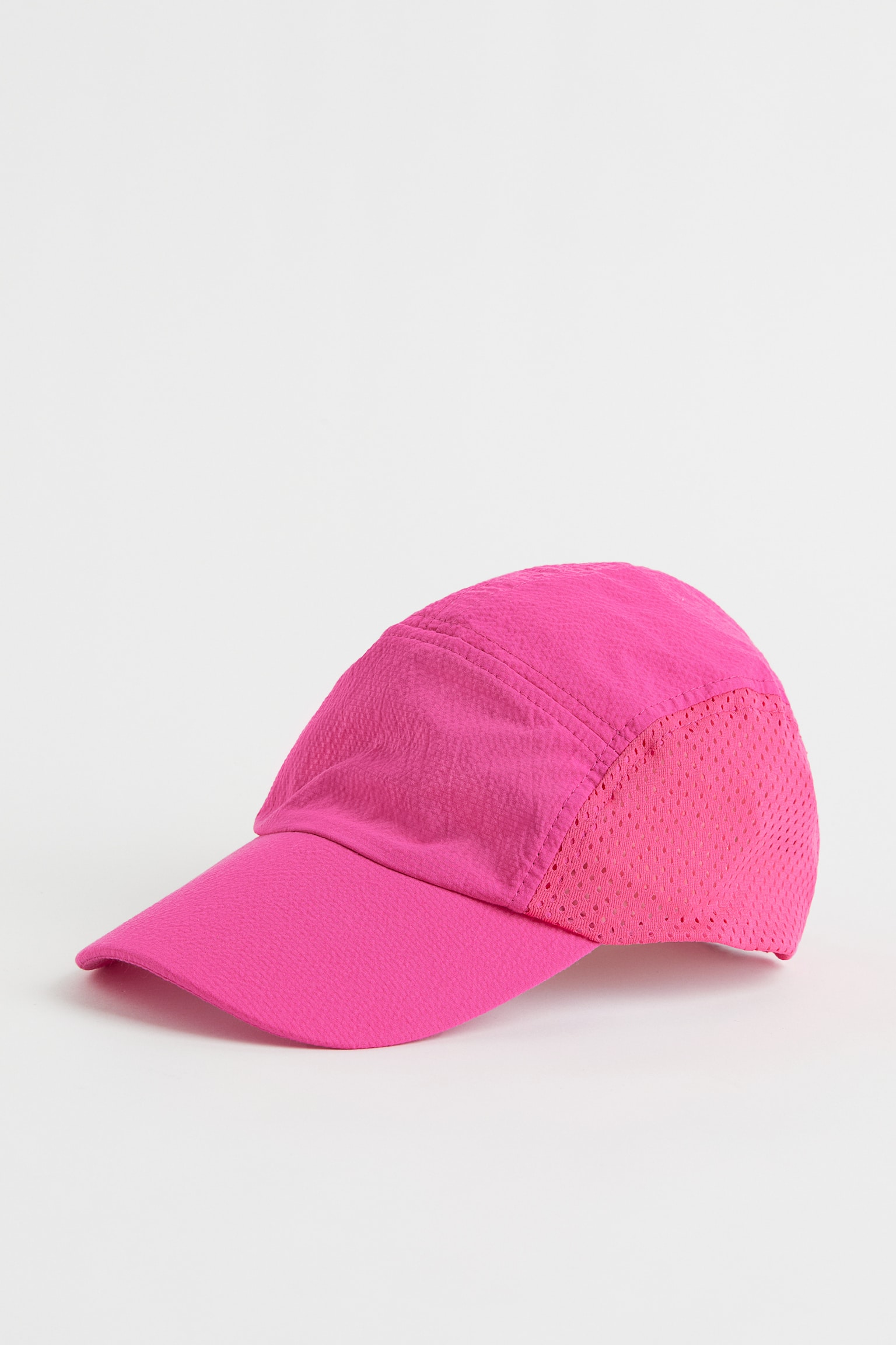 Running Cap - Cerise/White/Orange - 1