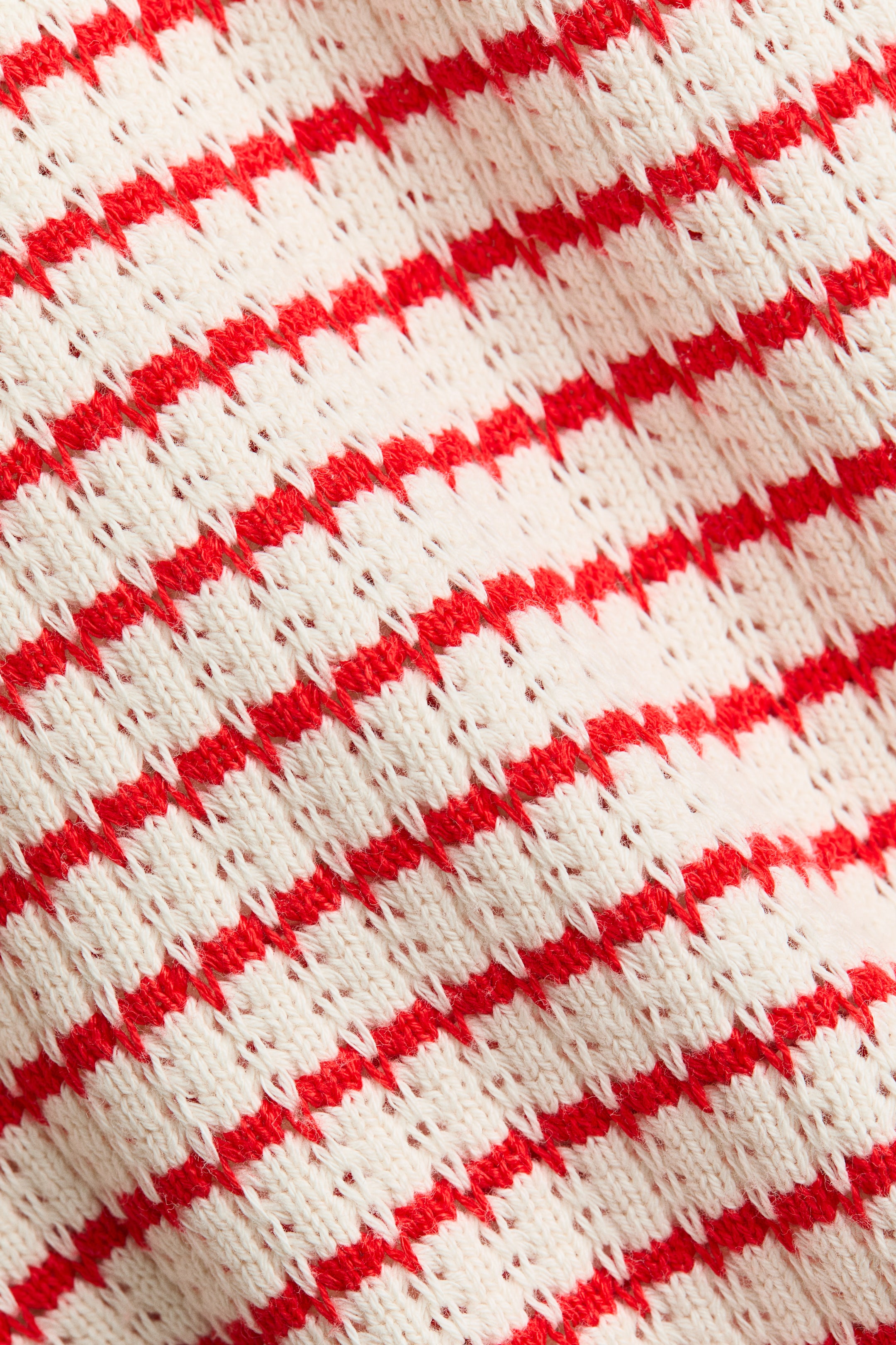 Pointelle-Knit Cotton Top