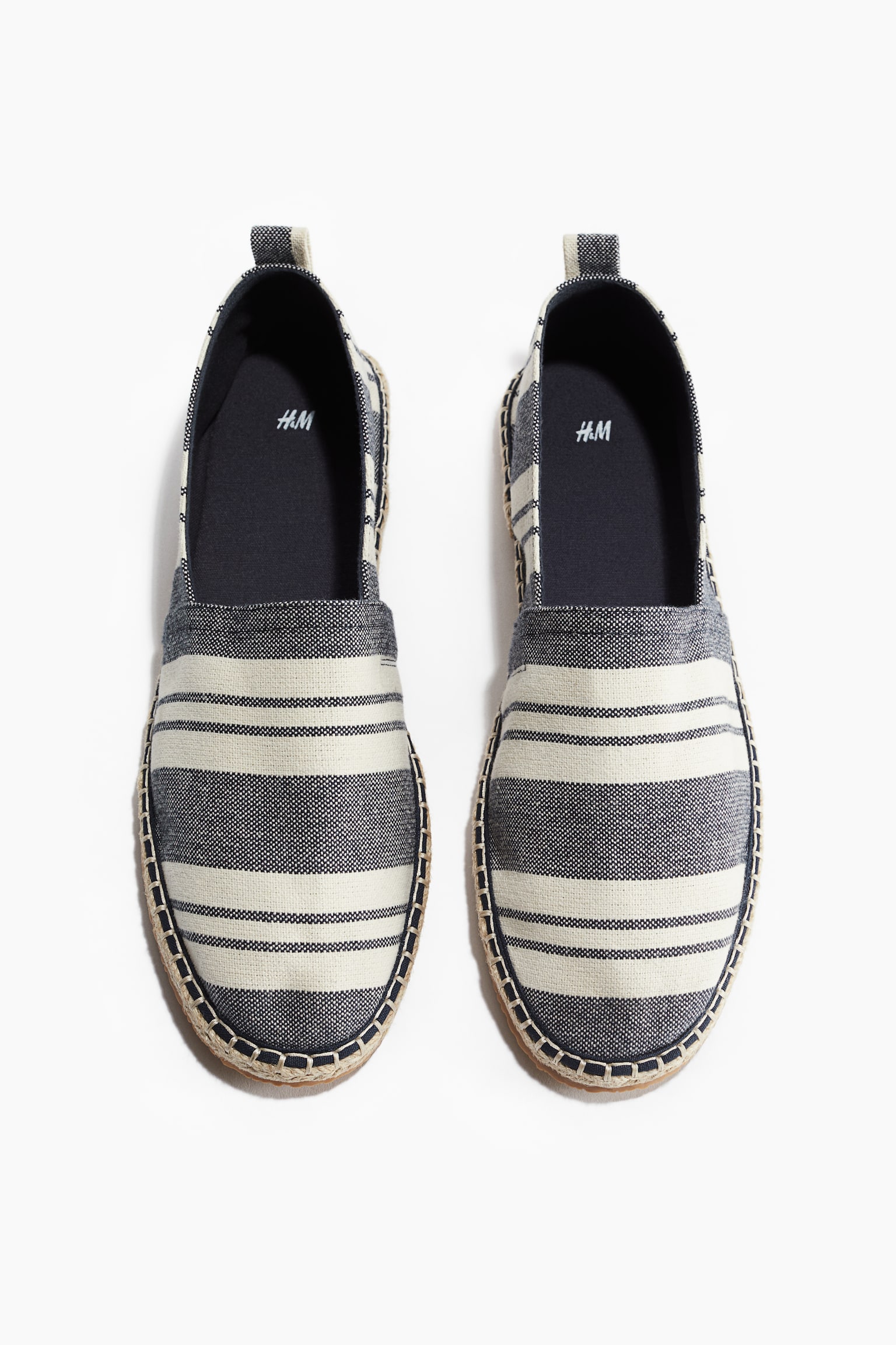 Espadrilles - Grey/Stripe/Dark grey/Dark beige/Black/Black - 1