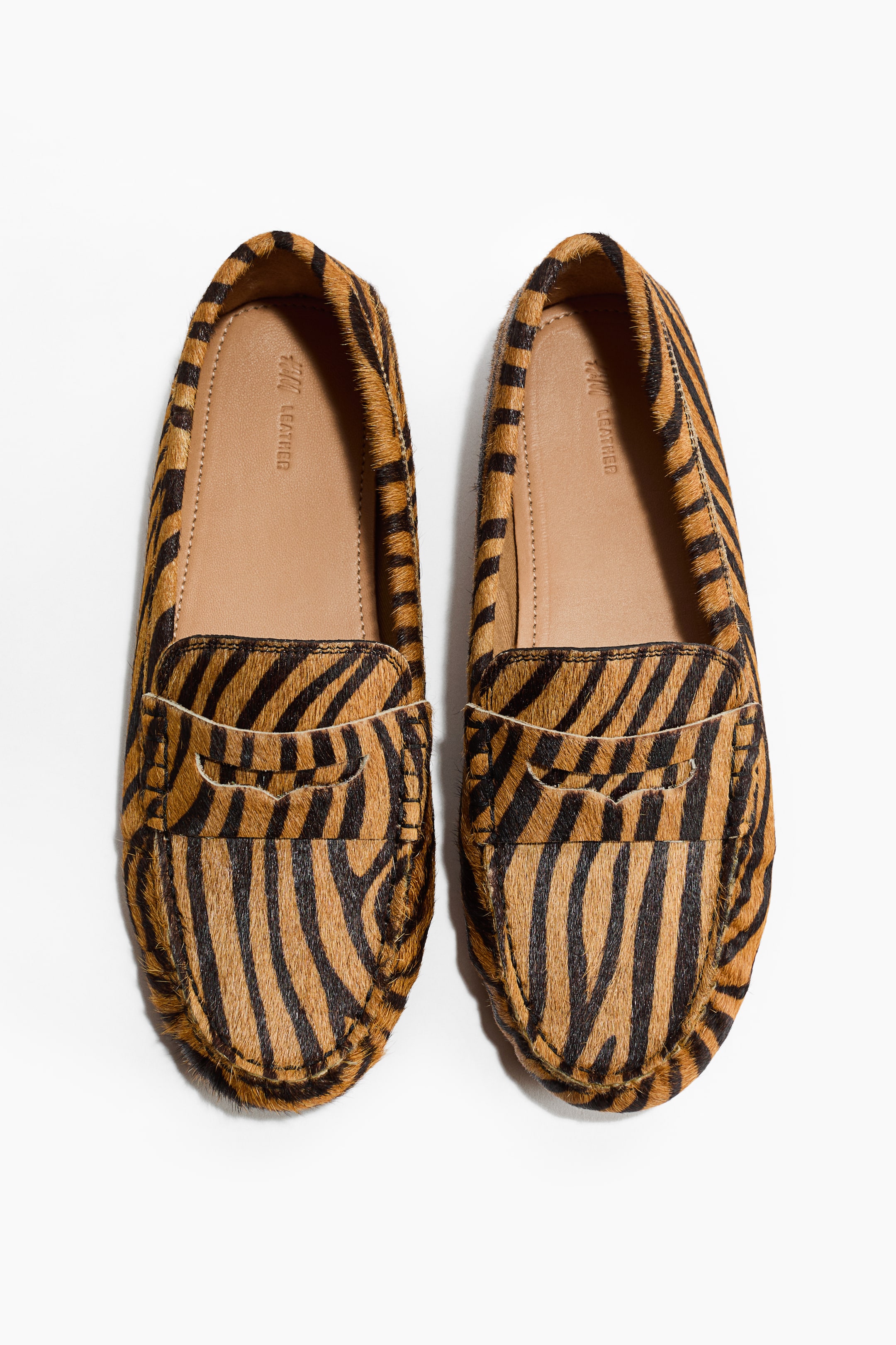 Mocassins en cuir
