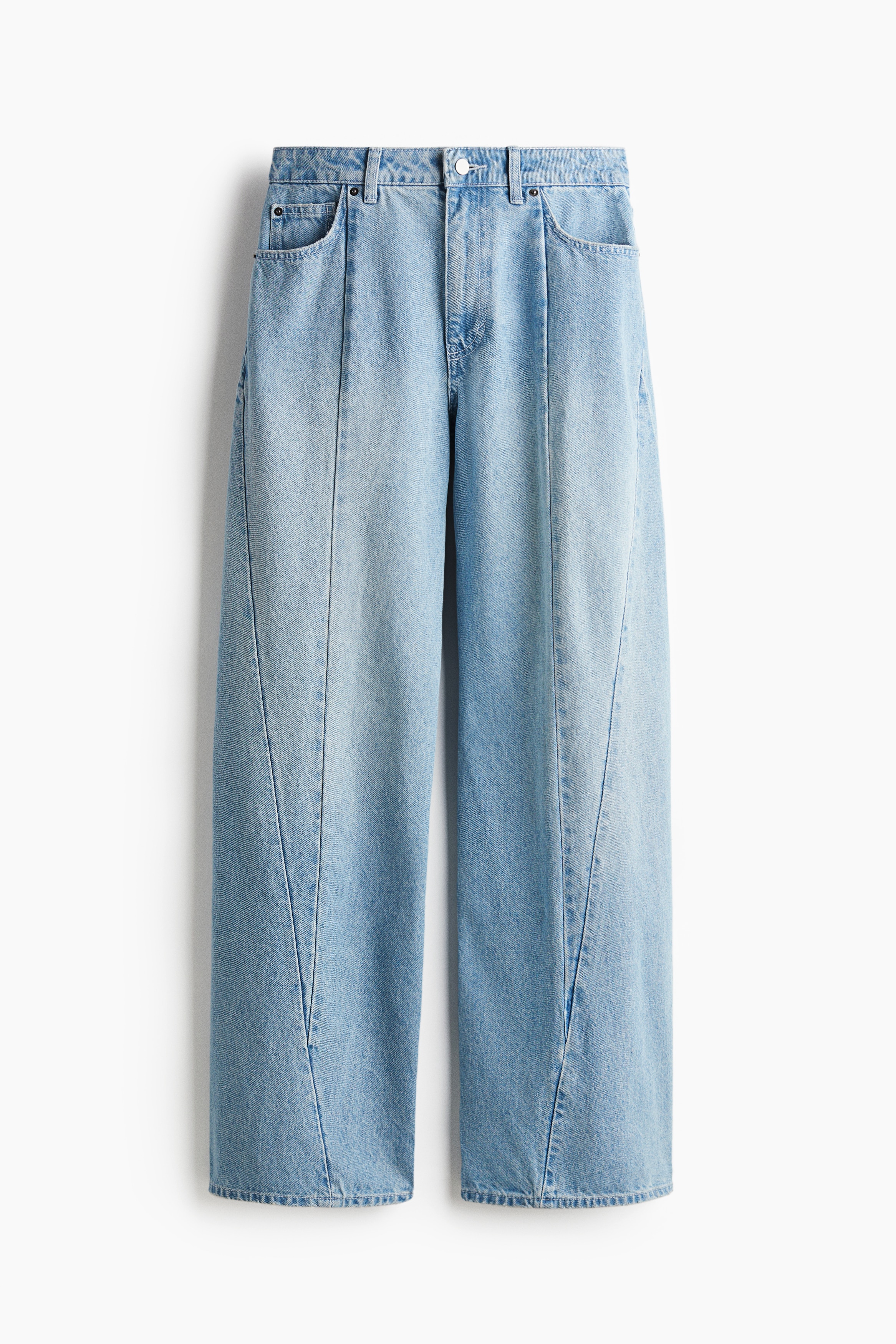 Seam Detail Jeans - Light denim blue