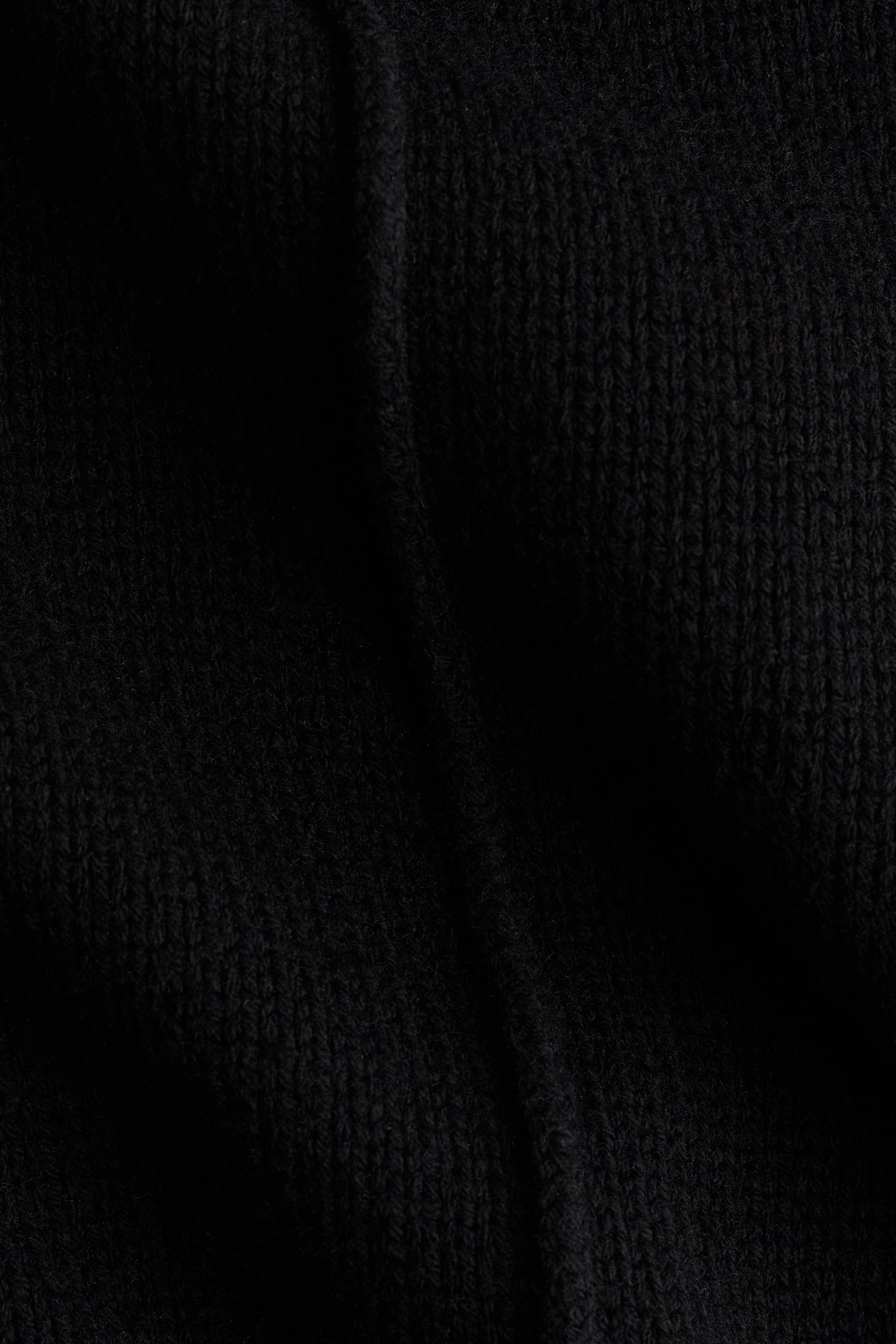 Женский жилет H&M Knit Sweater Vest, цвет: Чёрный — фото 6
