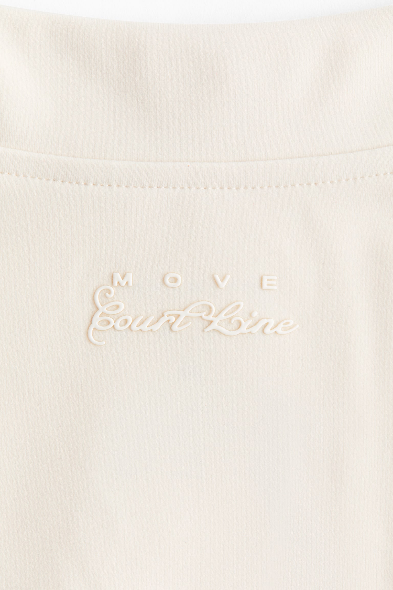 Женская куртка H&M Activewear Jacket with SoftMove™, цвет: Слоновая кость — фото 7