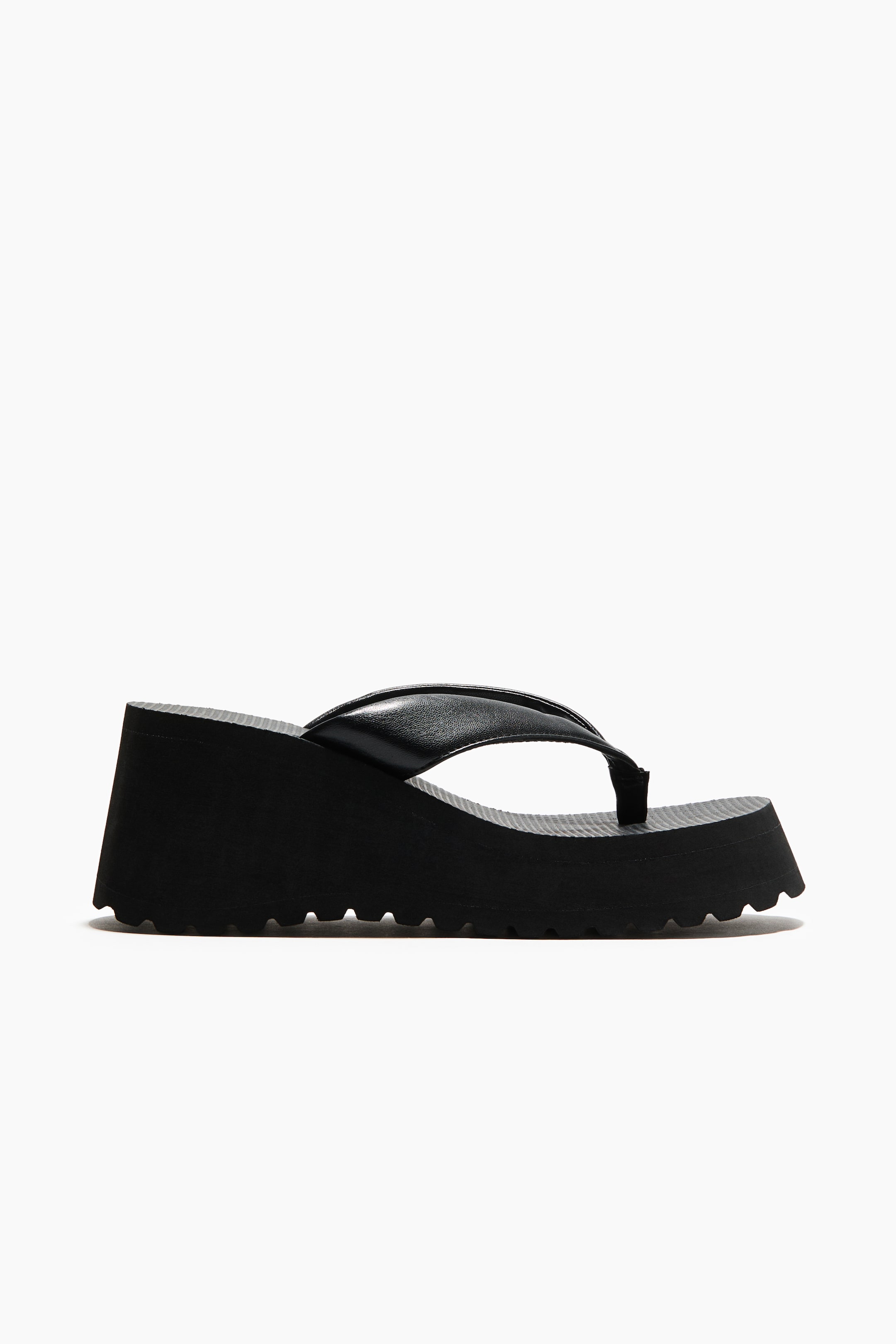 Wedge-Heeled Flip-Flops