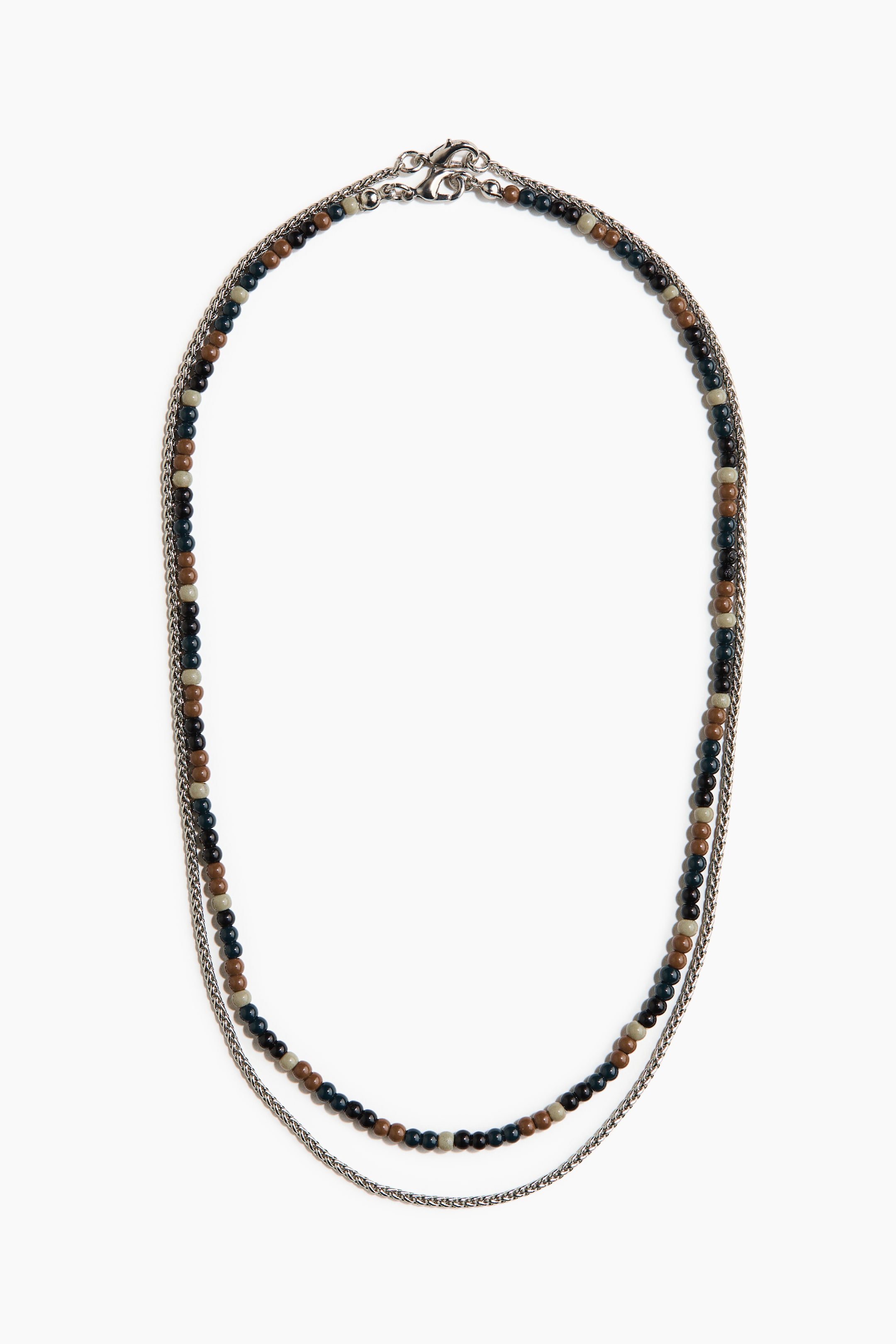 View larger image: 2-pack necklaces - Navy blue - Men | H&M 1