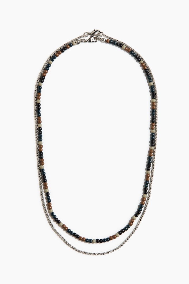 2-Pack Necklaces - Navy blue - 1
