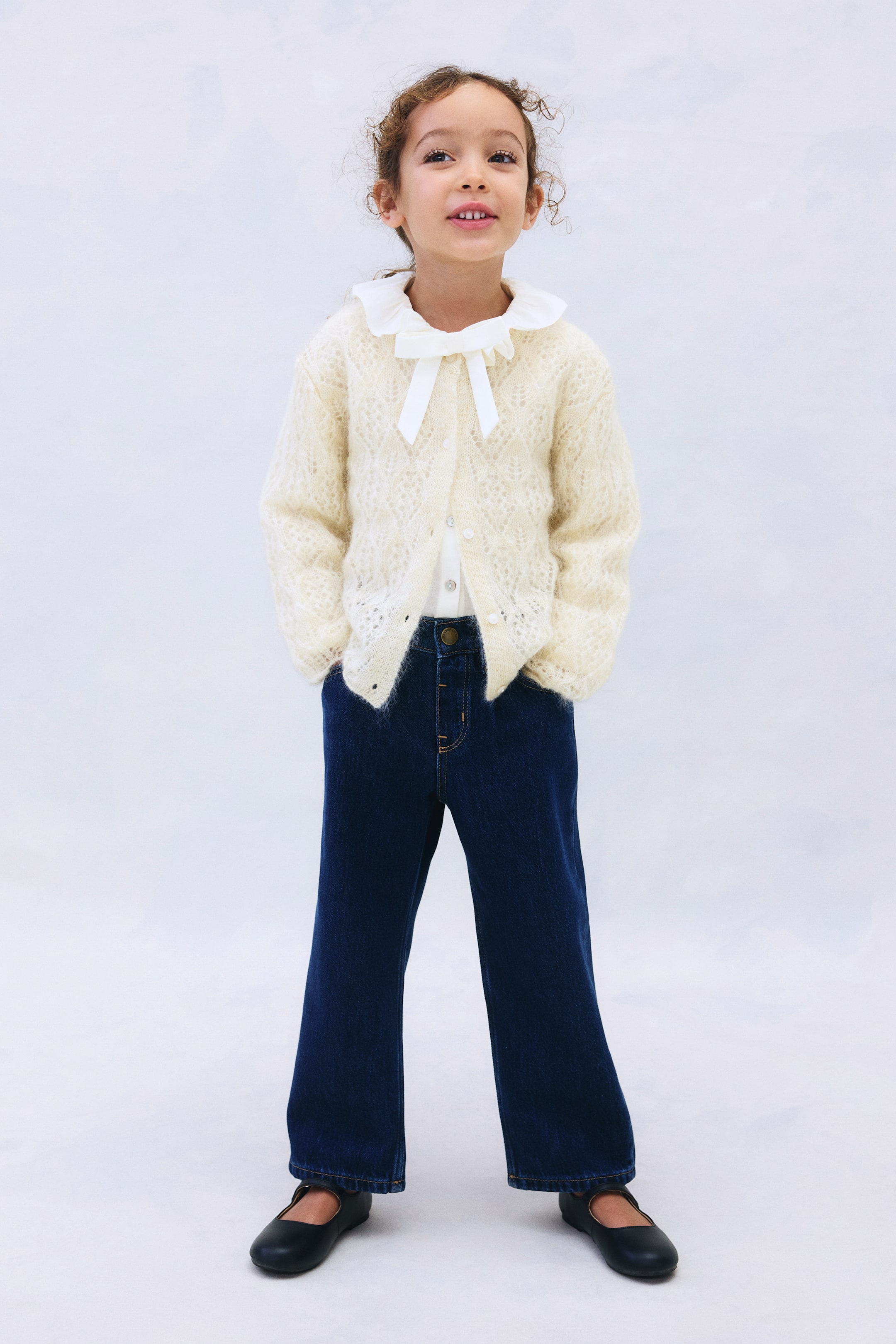 View larger image: Mohair-blend cardigan - Cream - Kids | H&M GB 3