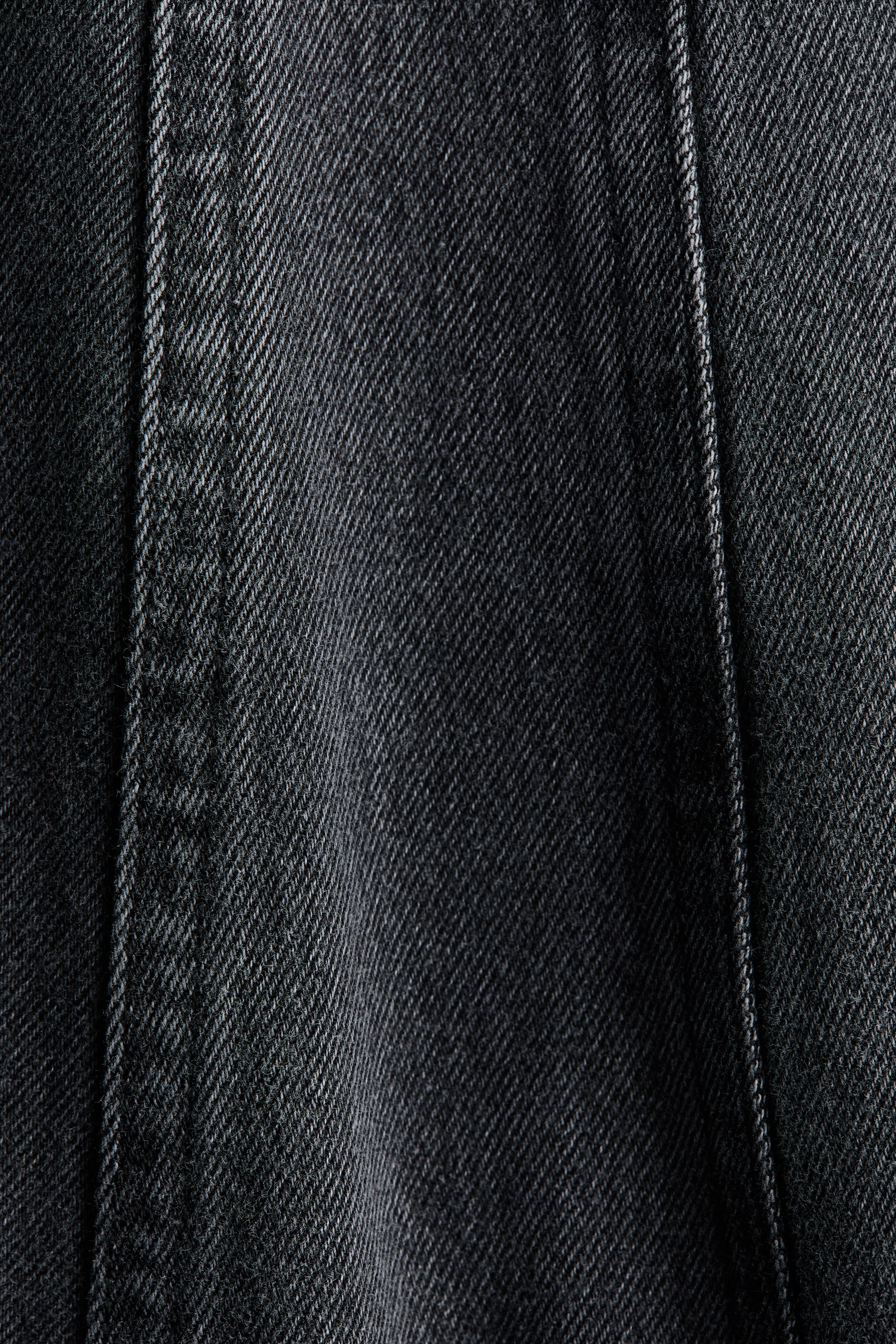 Robe en denim avec jupe évasée