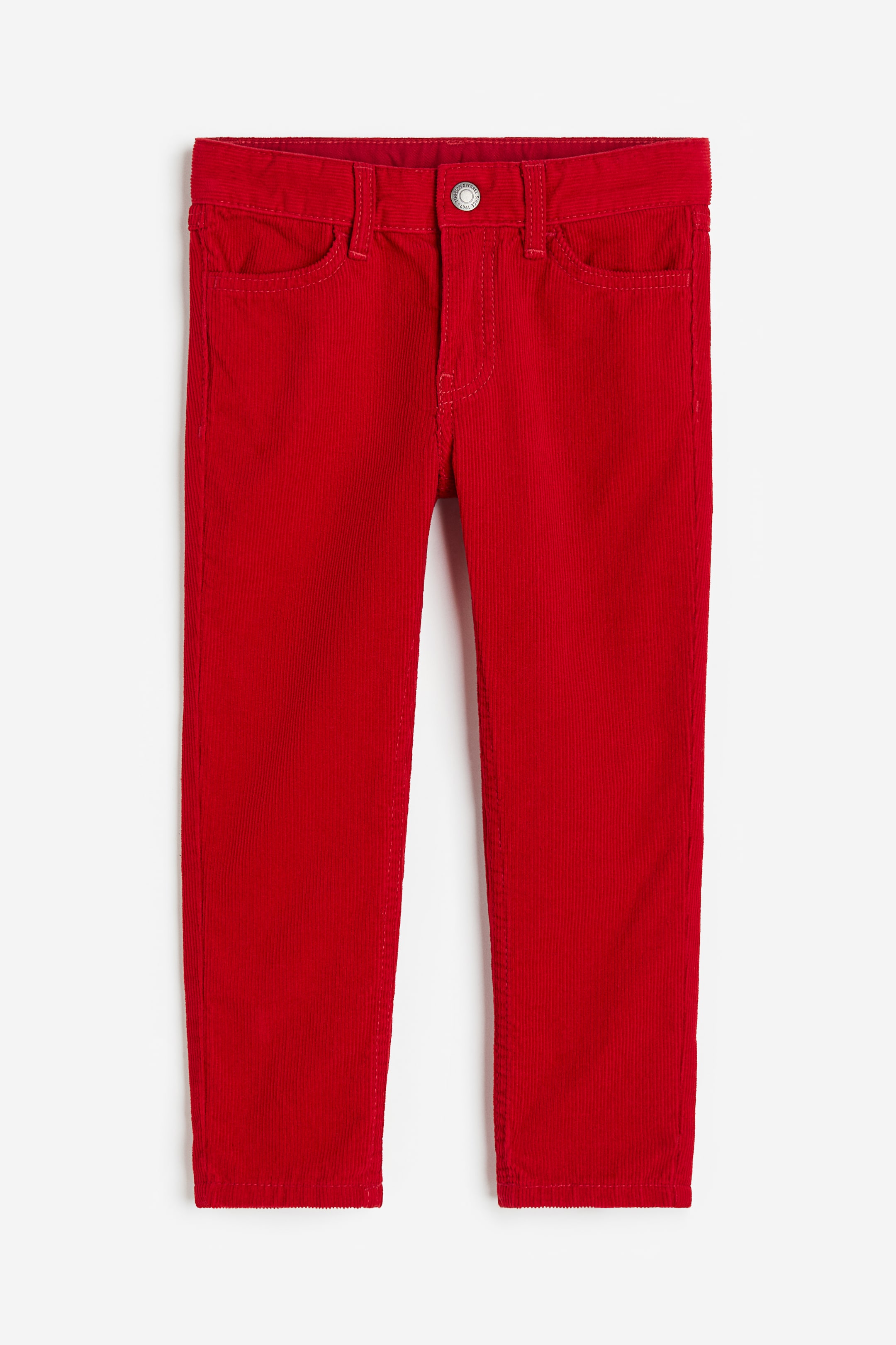 Slim Fit Corduroy Pants