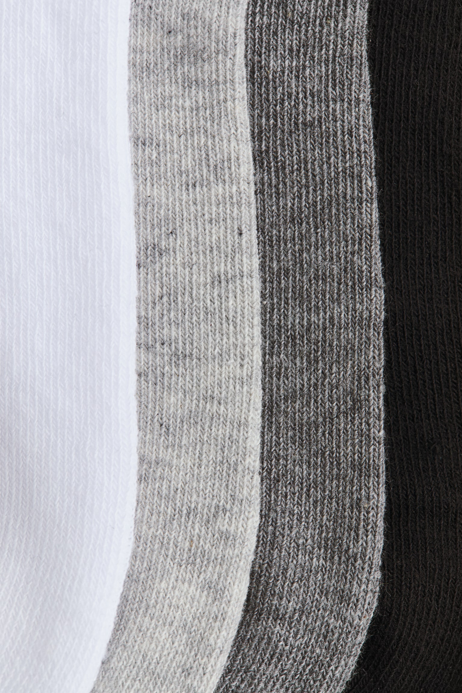 10er-Pack Kurzsocken - Graumeliert/Schwarz/Blau/Marineblau/Weiß/Hellgrün/Hellblau/Schwarz/Grün/Hellblau - 3