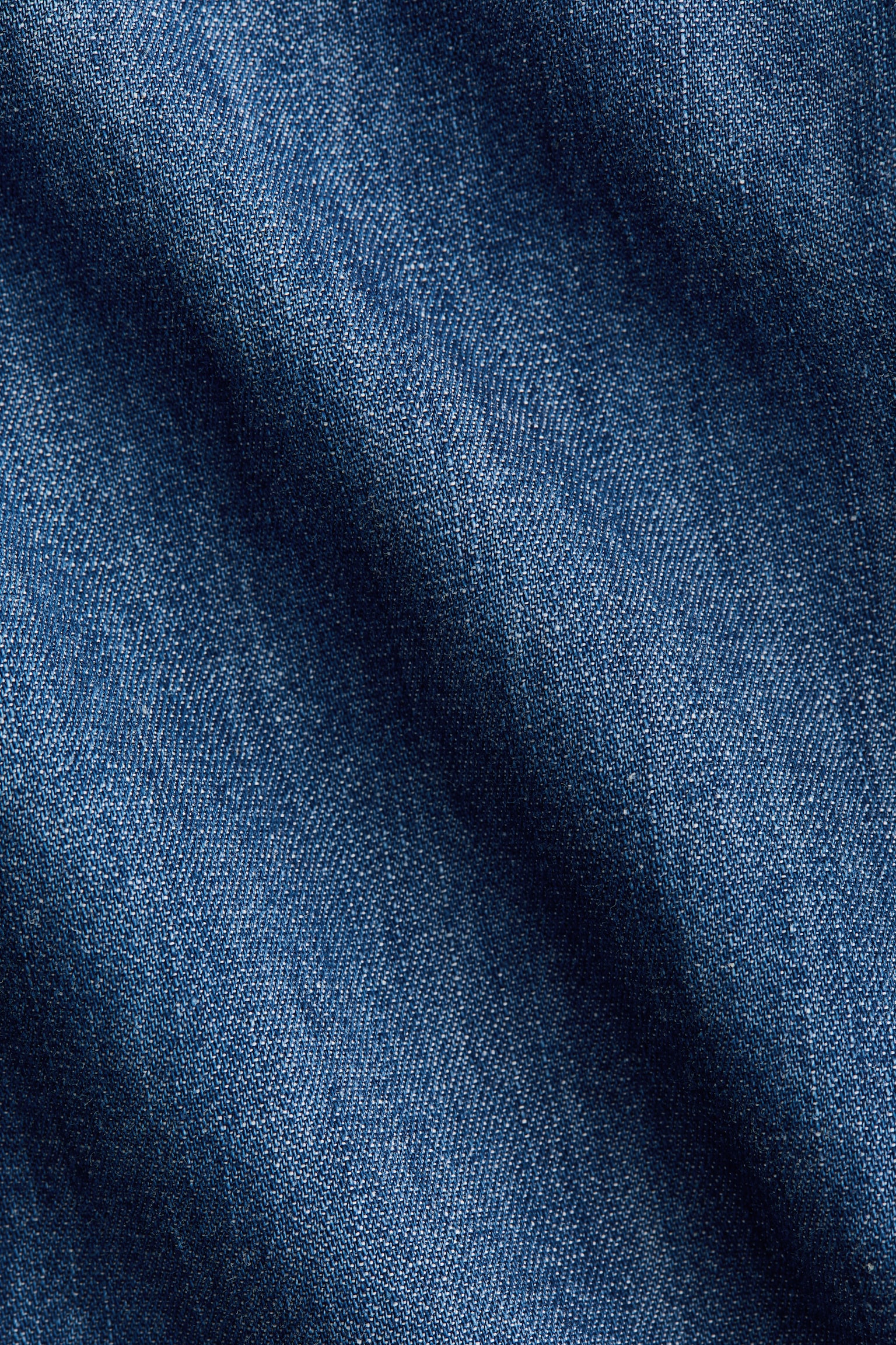 Haut à dos nu en denim - Bleu denim - 4