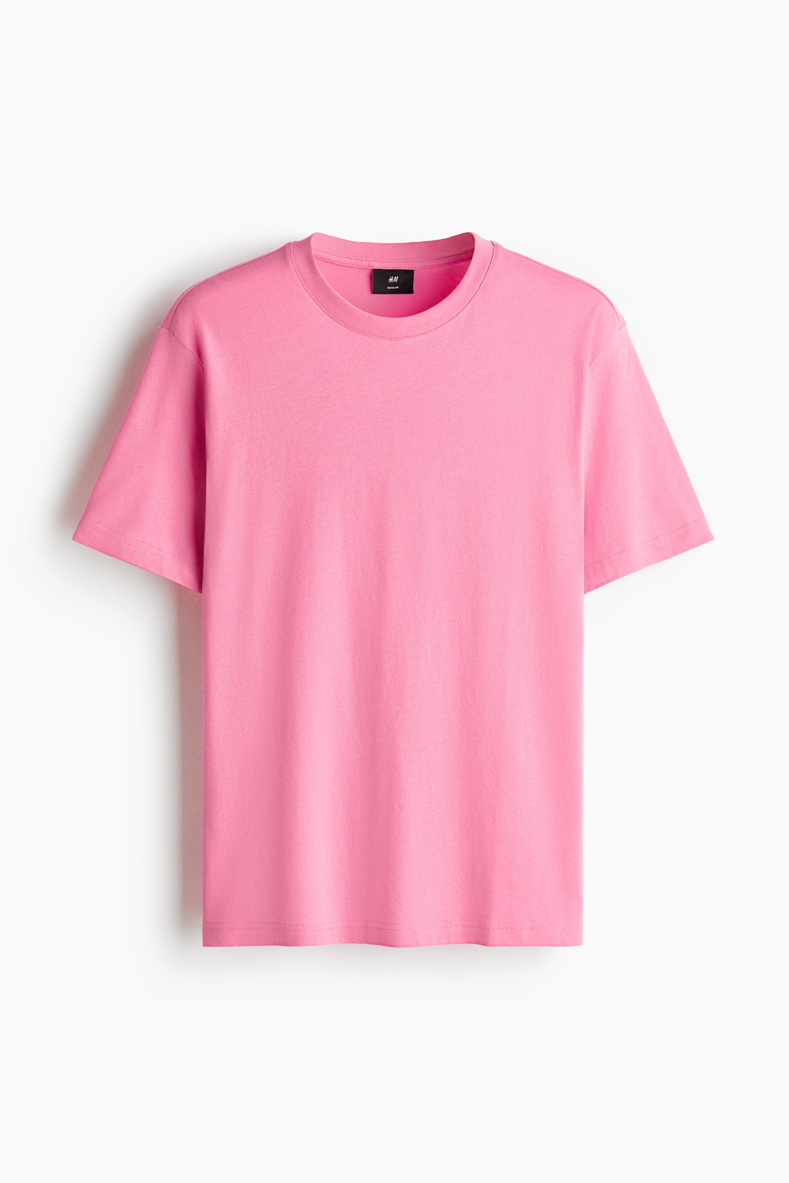 Regular Fit T-shirt - Pink/White/Black/Burgundy/Grey marl/Khaki green/Brown/Yellow/Dark grey/Navy blue/Light blue/Dark teal/Light purple/Forest green/Pink/Pink/Orange/Green/Pink/Beige/Dark orange/Plum/Light beige