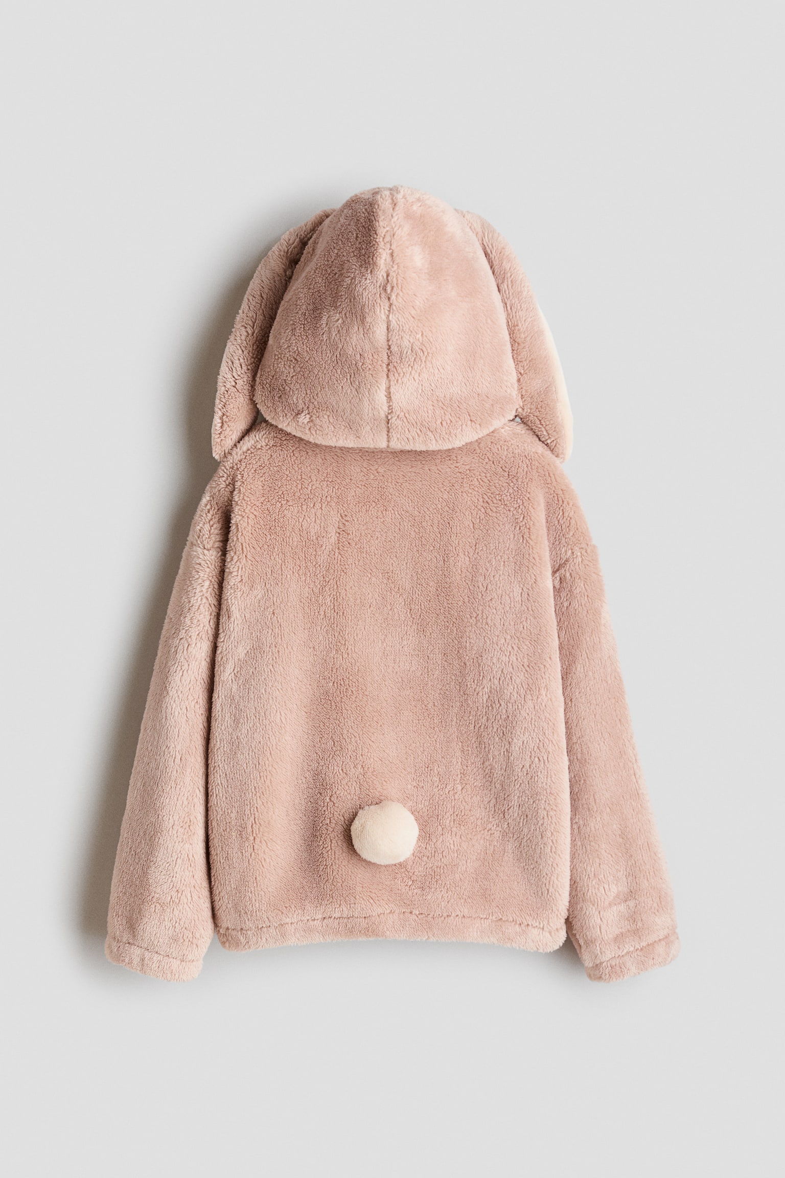 Sudadera de disfraz con gorro y zíper - Beige/Conejo - 5