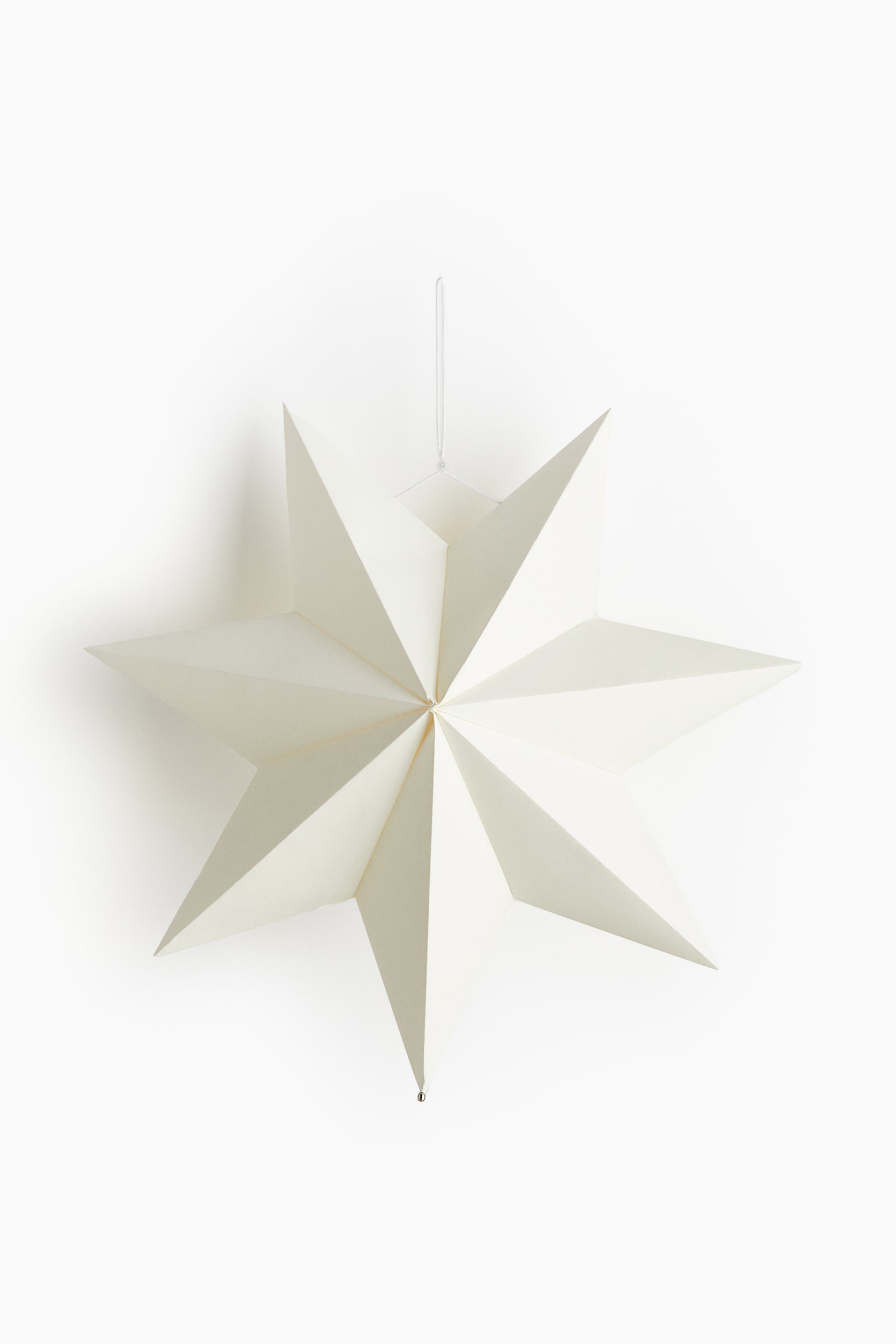 Paper star lampshade - White - 1