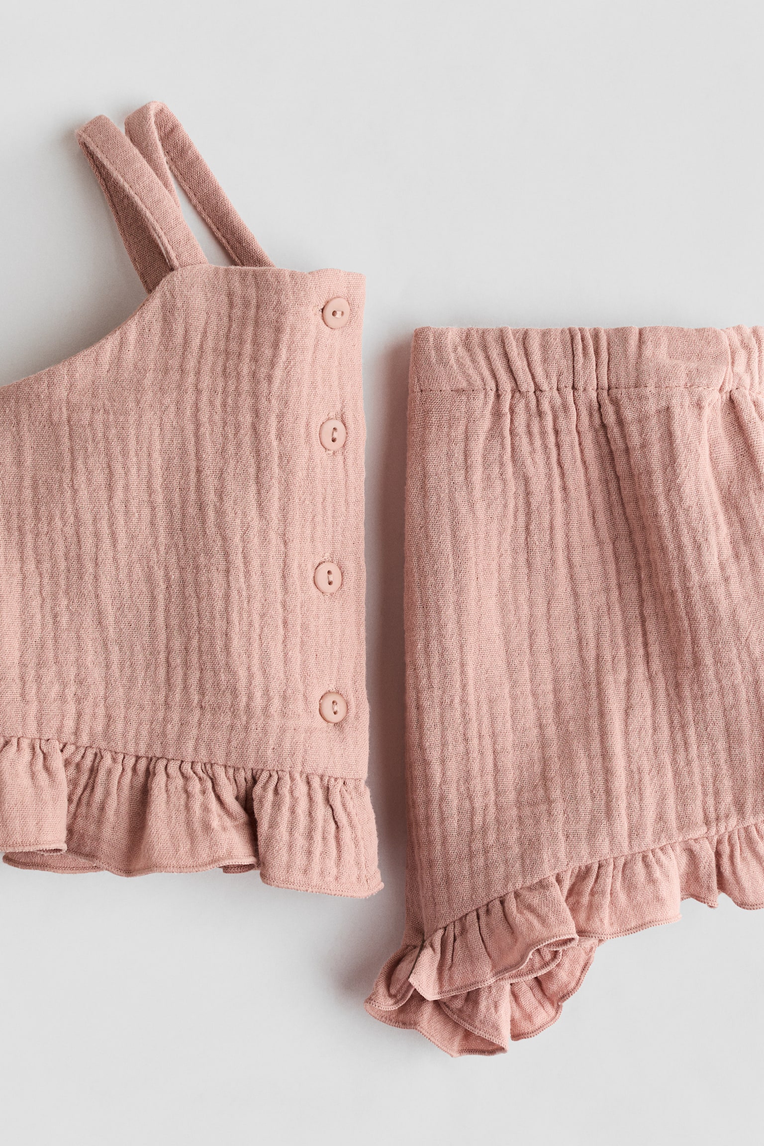 2-Piece Cotton Muslin Set - 3