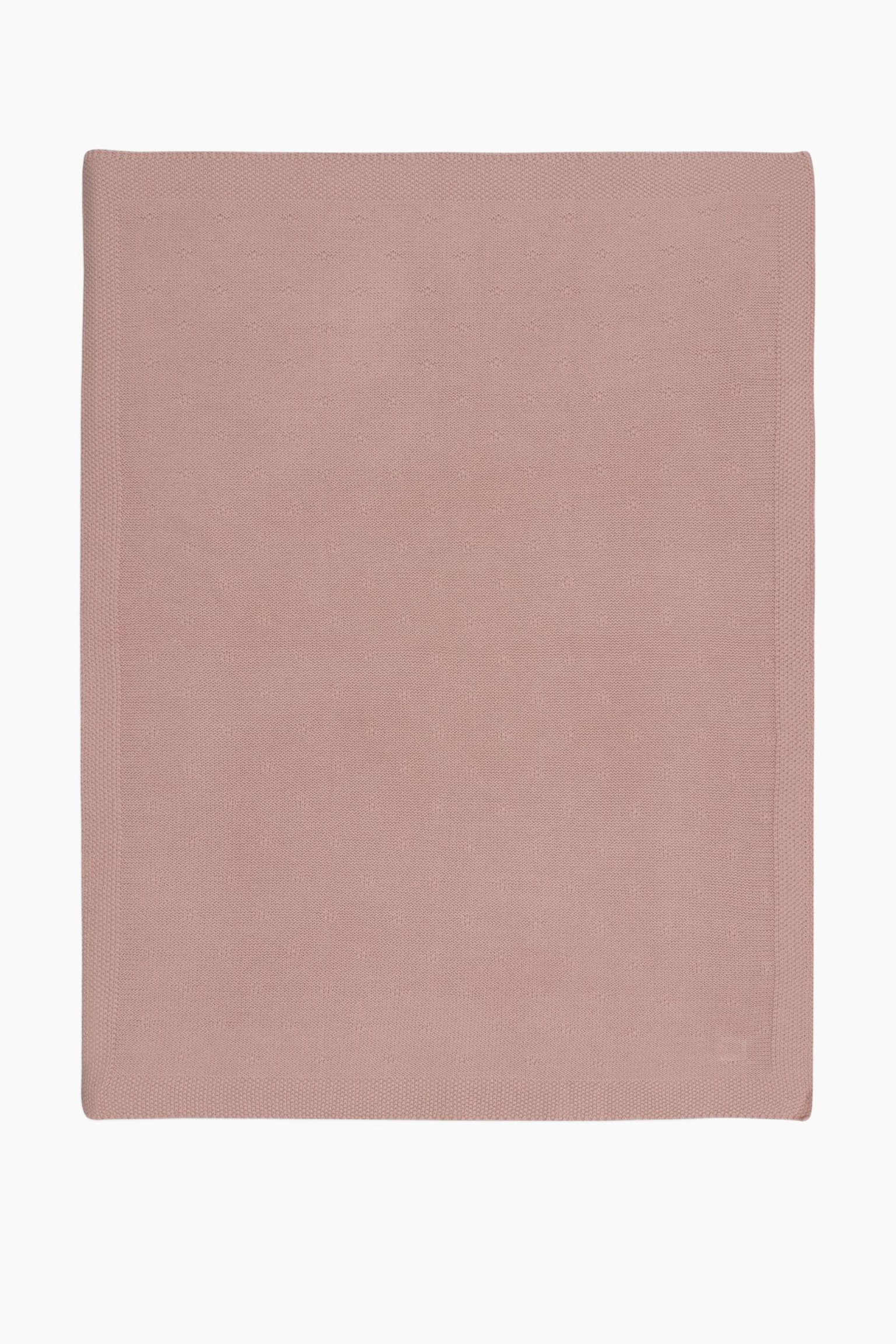 Blanket 100x150 - Cosy Knit - Wild Rose/Oatmeal/Biscuit/Wild Rose/Ivory/Sea Green/Ivory/Sea Green/Ivory/Check Knit/biscuit/Check Knit/oatmeal - 4