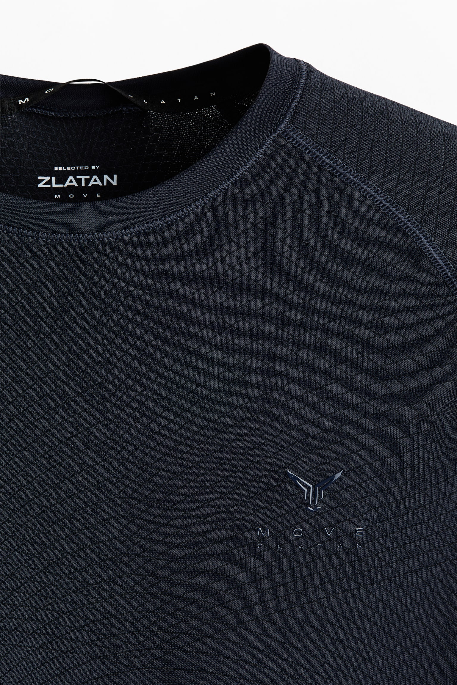 Maglia sportiva Muscle Fit con DryMove™ - Blu navy scuro/Move Zlatan/Bianco/Move Zlatan - 8